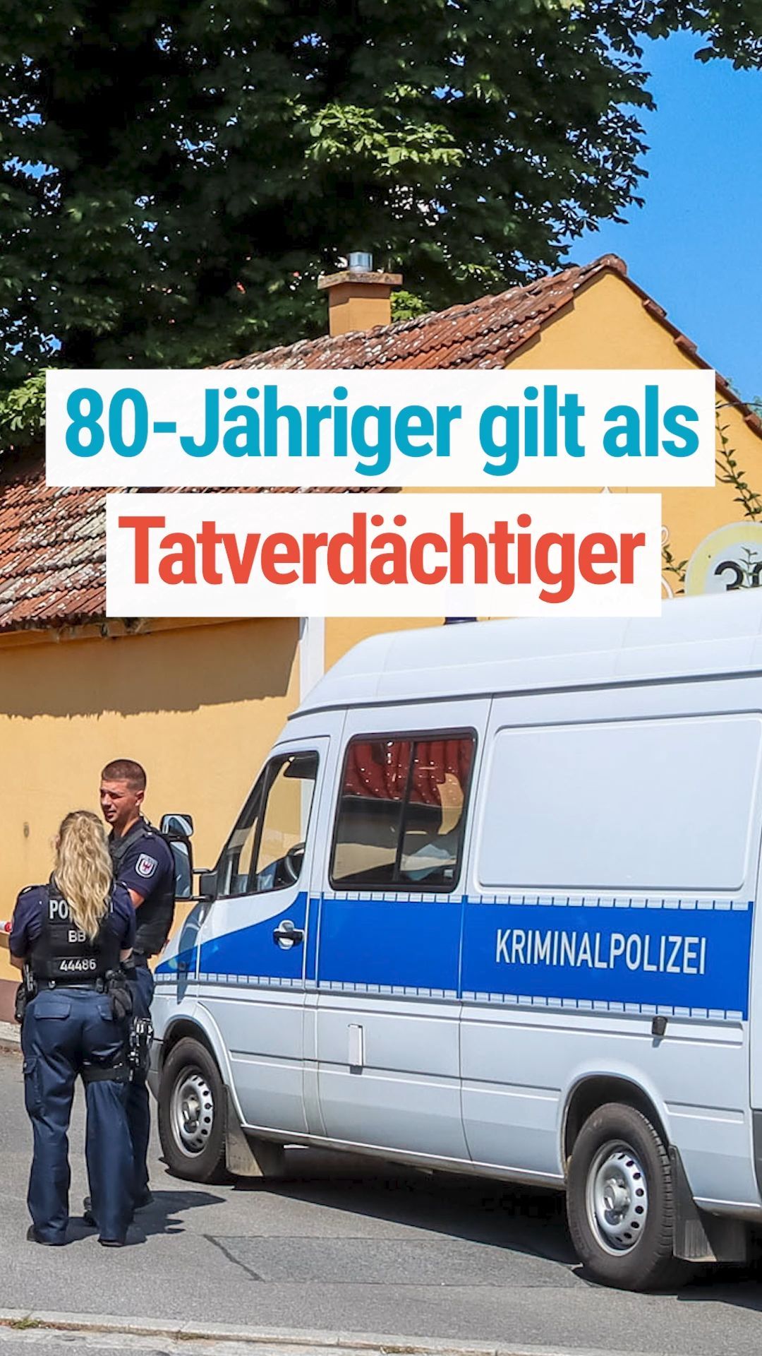 Video: Zwei Tote in Ortrand: 80-Jähriger unter Totschlagverdacht