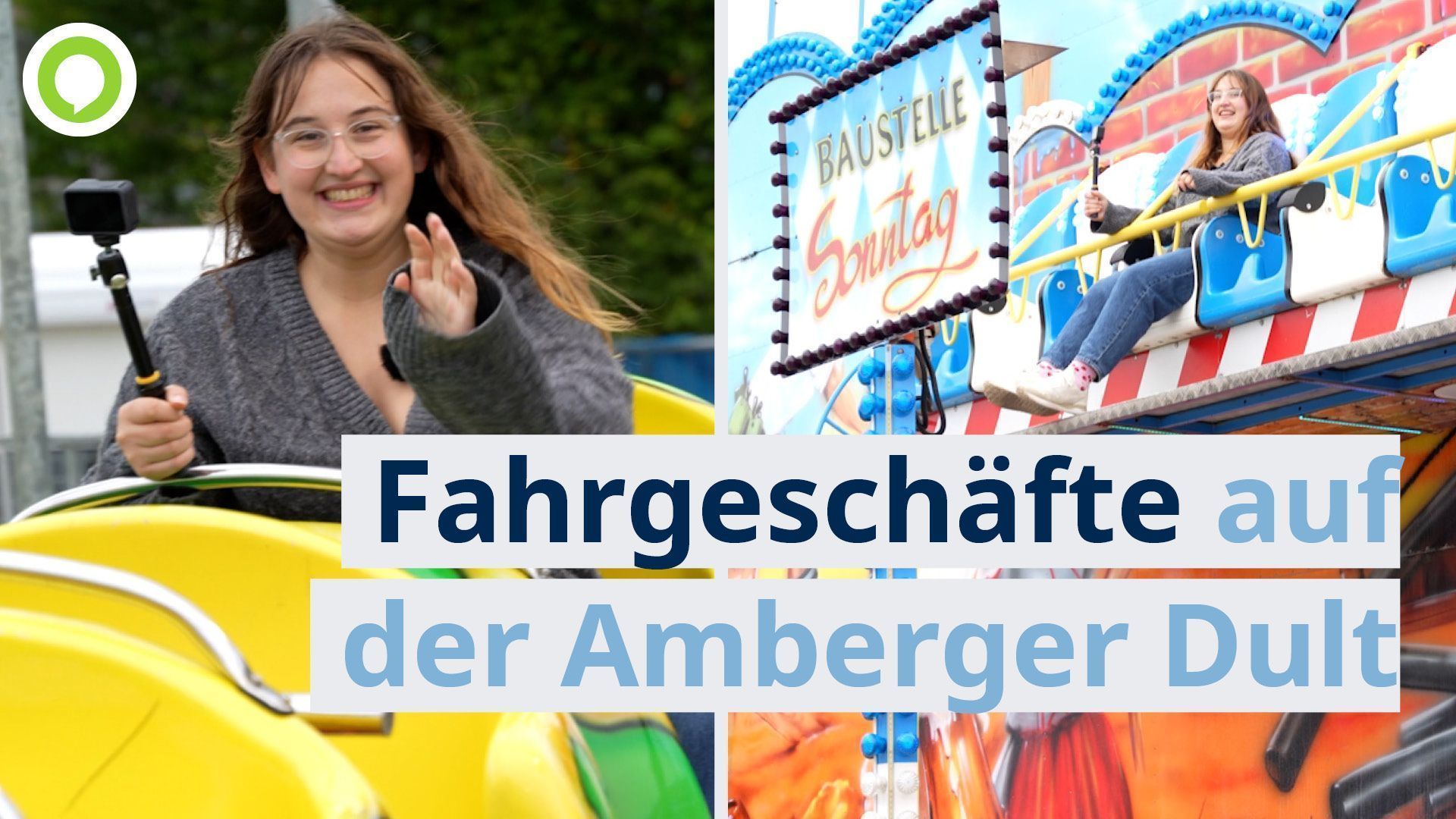 Fahrgeschäftetest auf der Dult in Amberg
