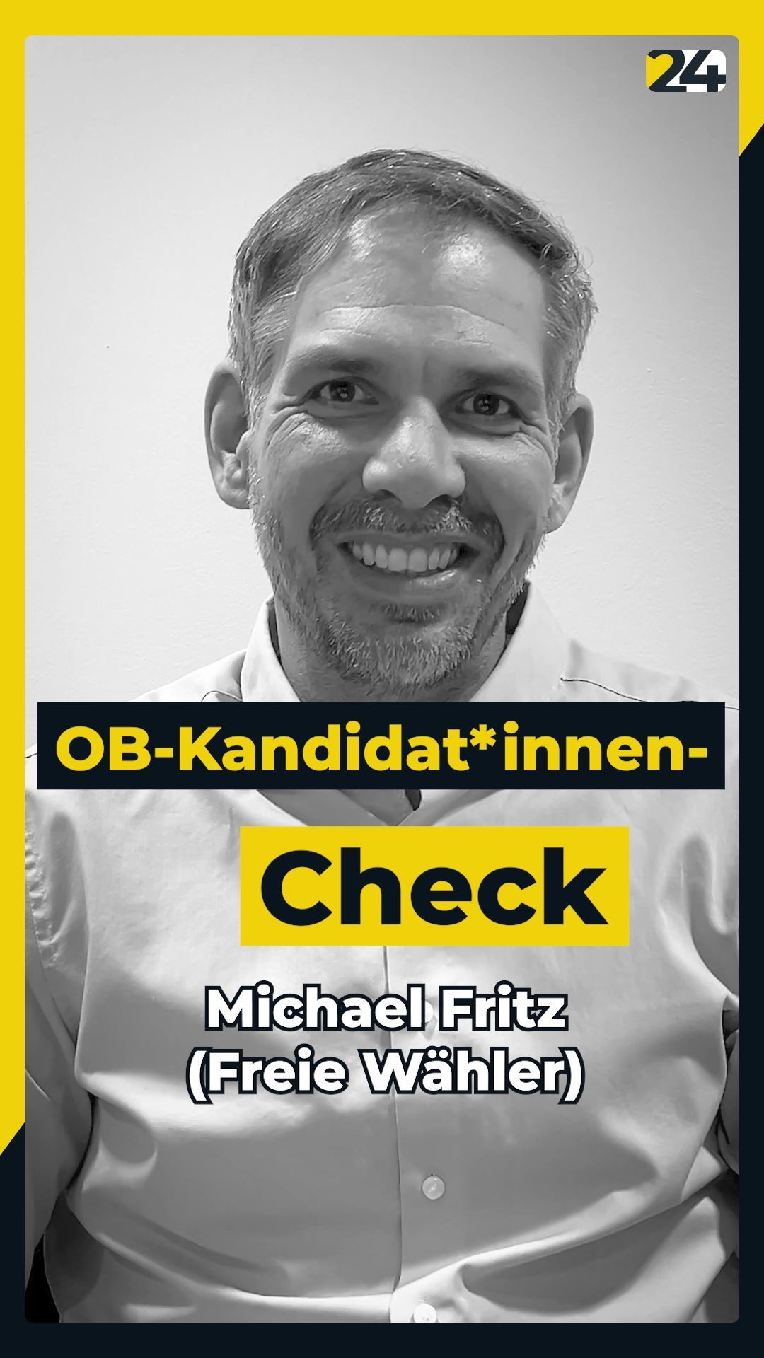 Video: Oberbürgermeisterkandidat*innen im Check: Michael Fritz (Freie Wähler)