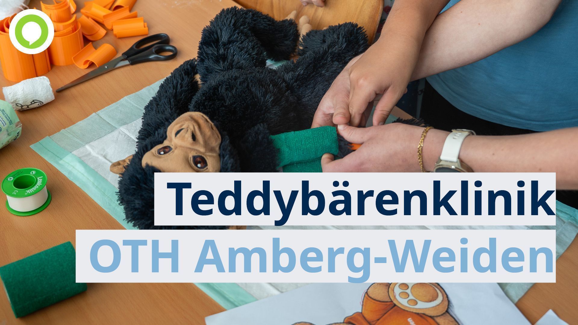Video: Teddybärenklinik an der OTH Amberg-Weiden