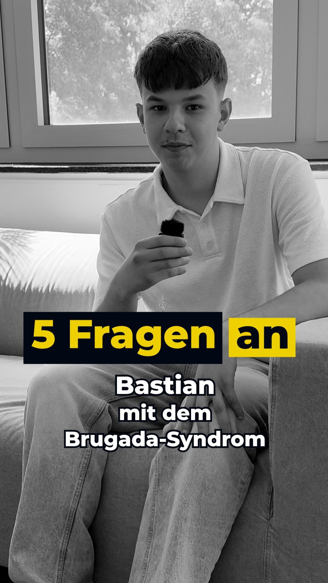 Video: 5 Fragen an: Bastian mit dem Brugada-Syndrom