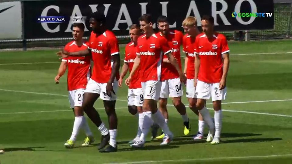 Άνοιξε το σκορ η Άλκμααρ με Φαν Μπόμελ (vid)