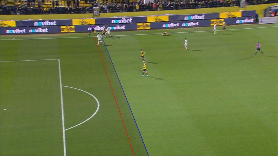 Έκανε το 1-2 ο Πινέδα αλλά το VAR έδειξε οφσάιντ (VIDEO)
