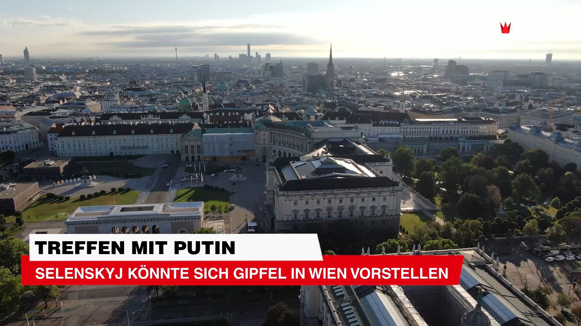Video: Selenskyj schlägt vor, Putin in Wien zu treffen
