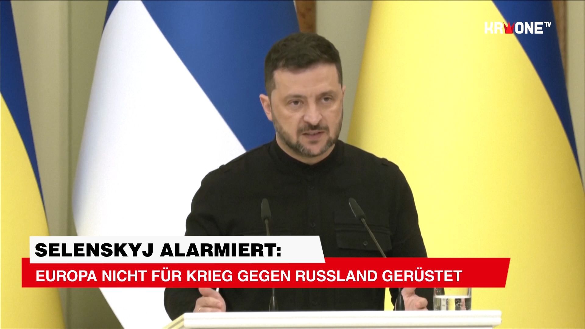 Selenskyj alarmé : l'Europe n'est pas prête pour la guerre contre la Russie
