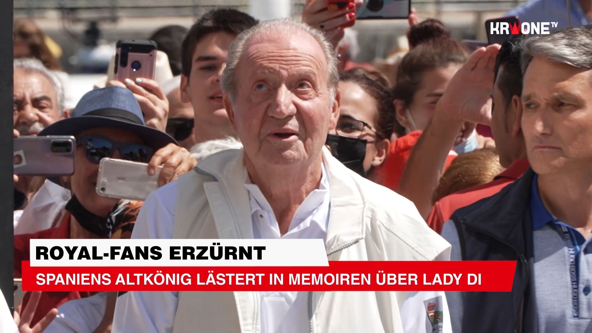 Spain's Former King Gossips About Lady Di in Memoirs