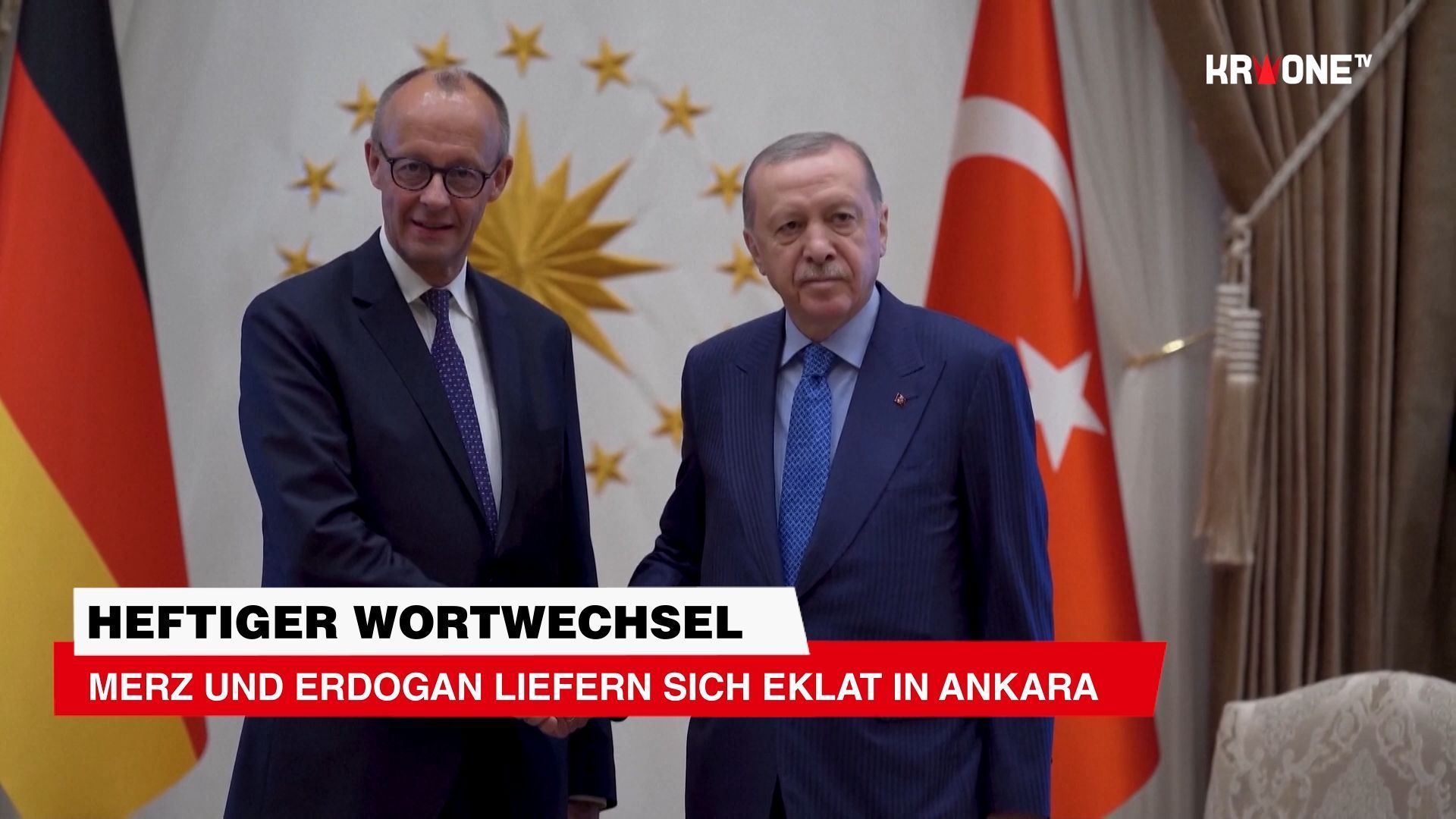 Video: Merz und Erdogan liefern sich Eklat in Ankara