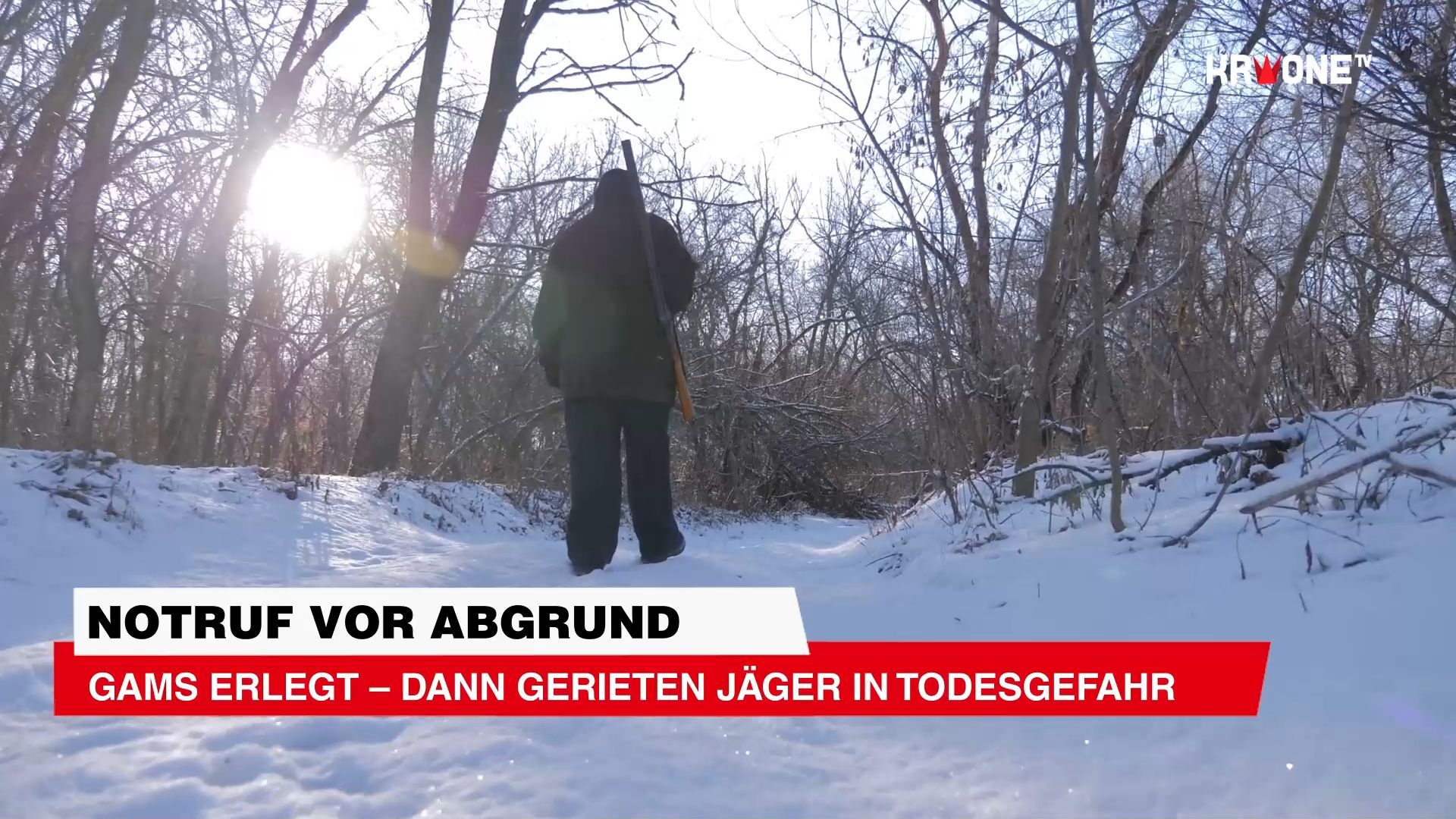 Video: Notruf vor Abgrund Gams erlegt – dann gerieten Jäger in Todesgefahr