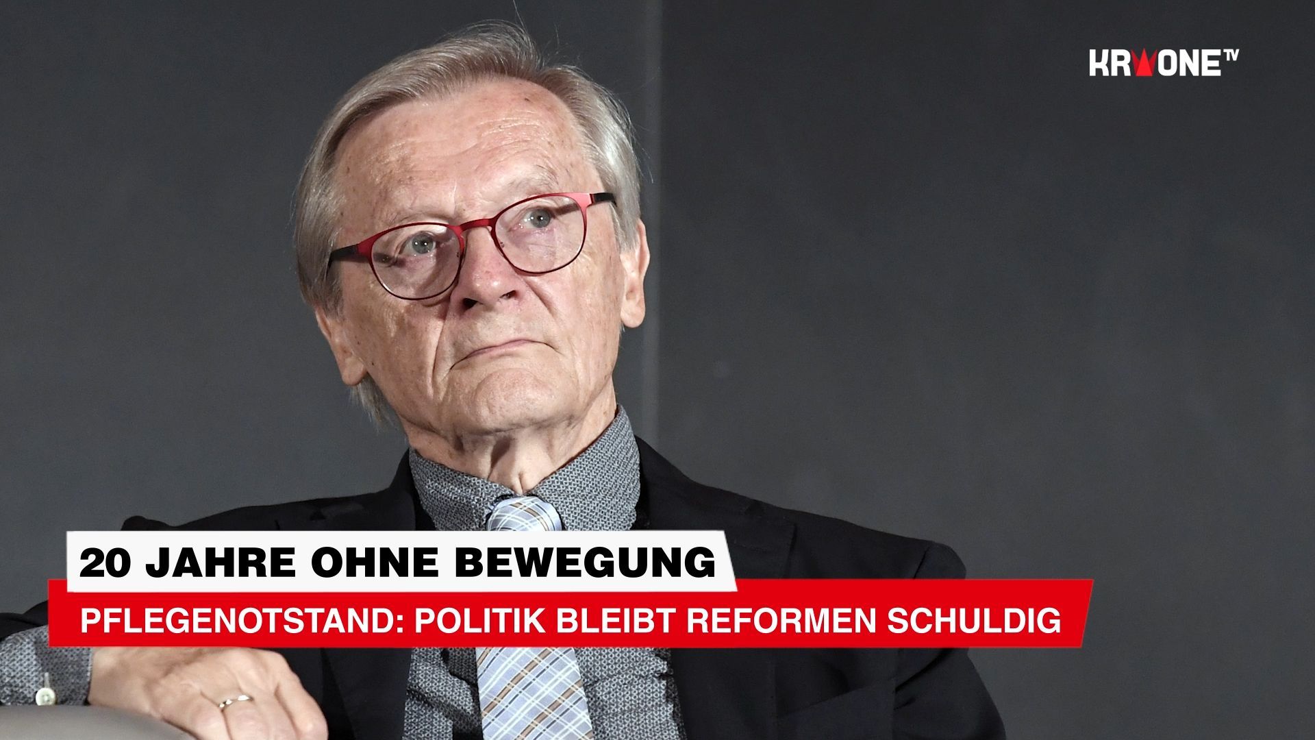 Video: 20 Jahre ohne Bewegung - Pflegenotstand: Politik bleibt Reformen schuldig
