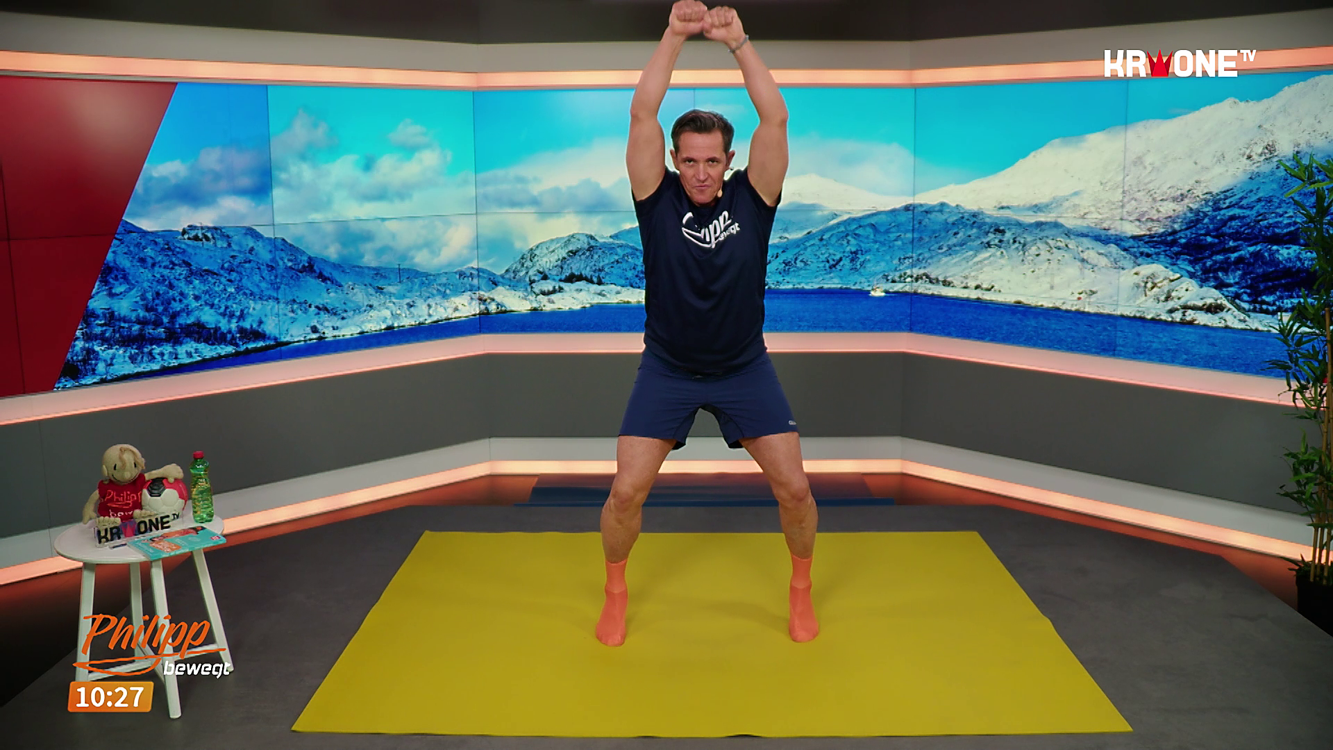 We defy the fog soup with movement on Tuesday