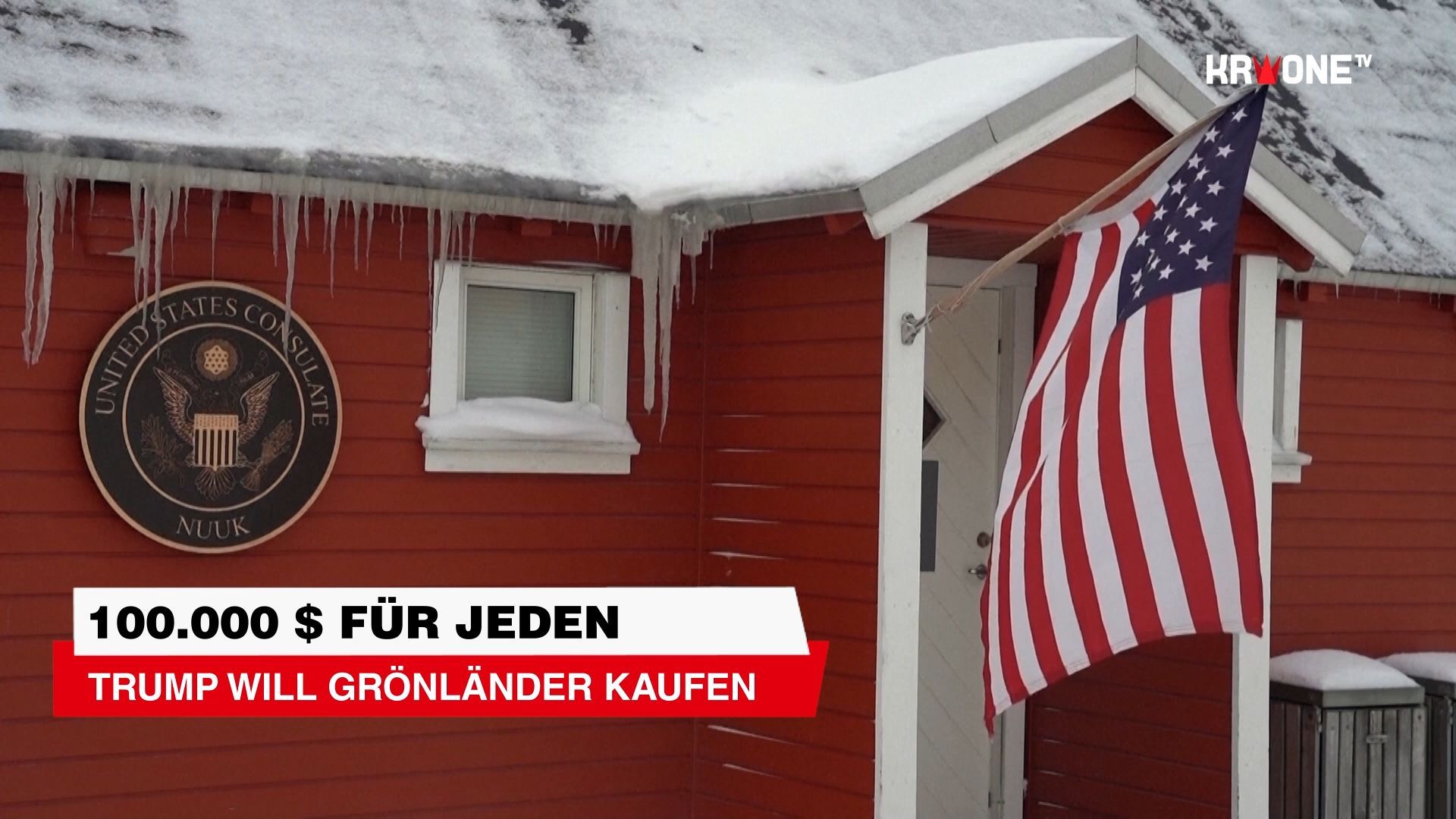 Video: Trump will Grönländer kaufen mit 100.000 $ für jeden