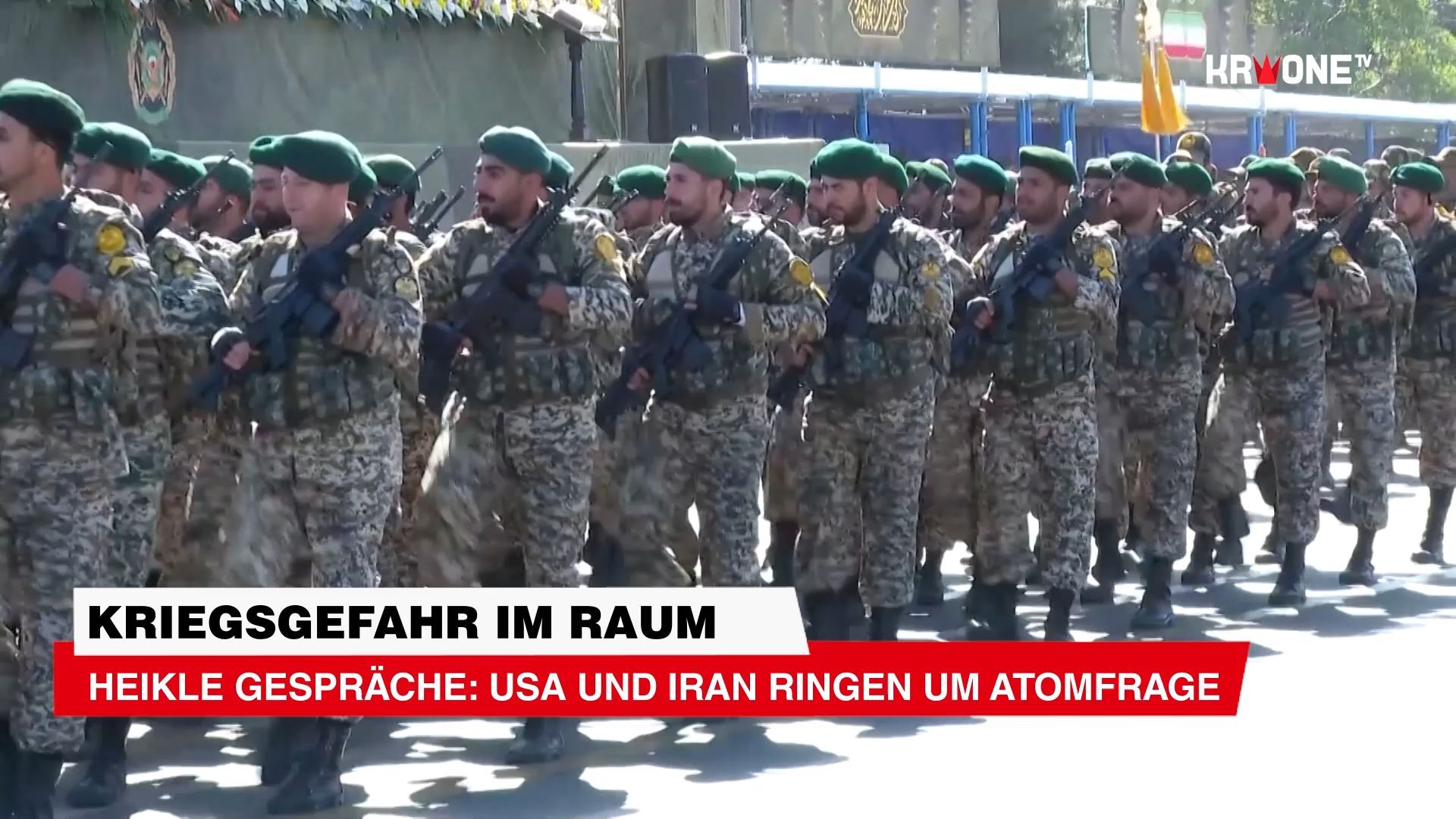 Video: Kriegsgefahr im Raum: USA und Iran ringen um Atomfrage