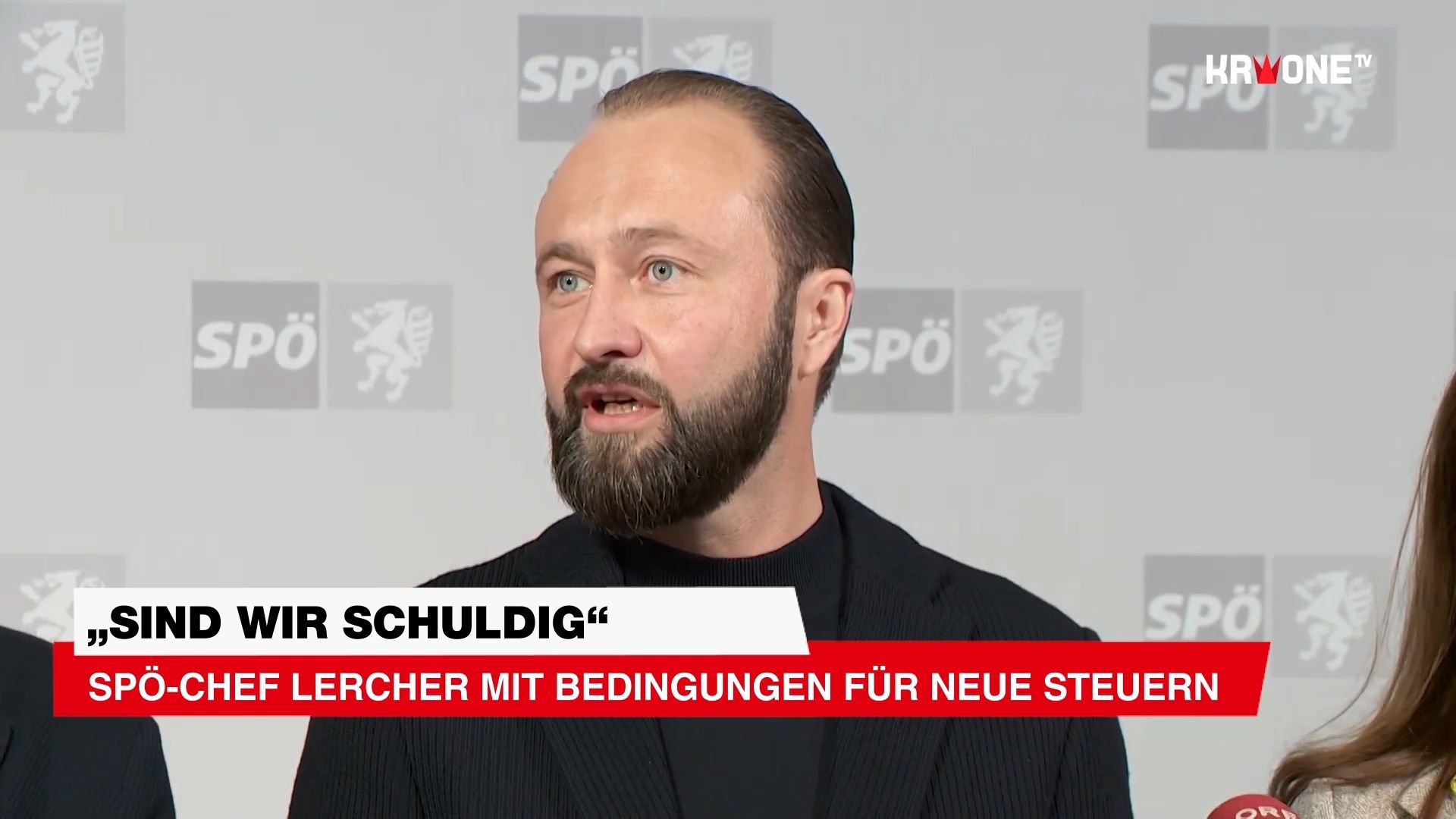 Video: „Sind wir schuldig“ SPÖ-Chef Lercher mit Bedingungen für neue Steuern
