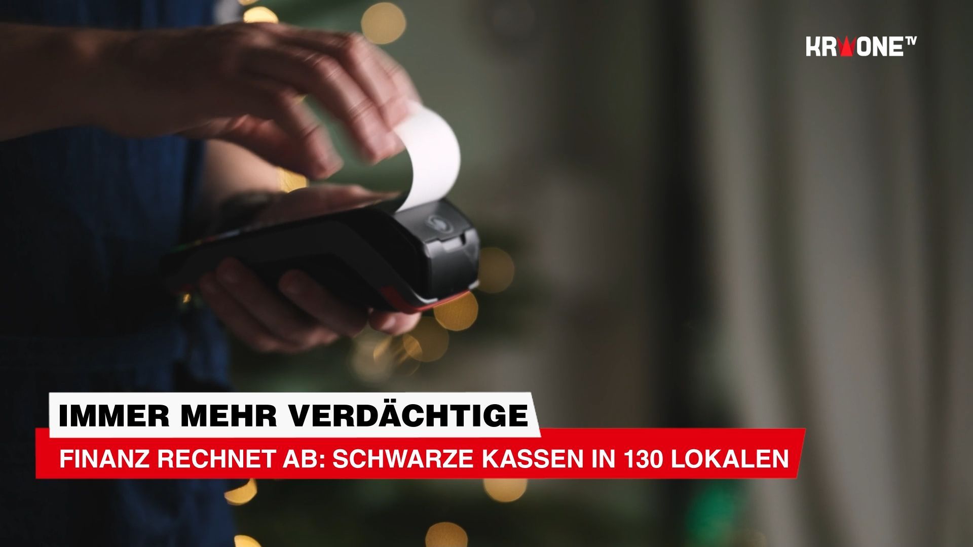 Video: Finanz rechnet ab: Schwarze Kassen in 130 Lokalen