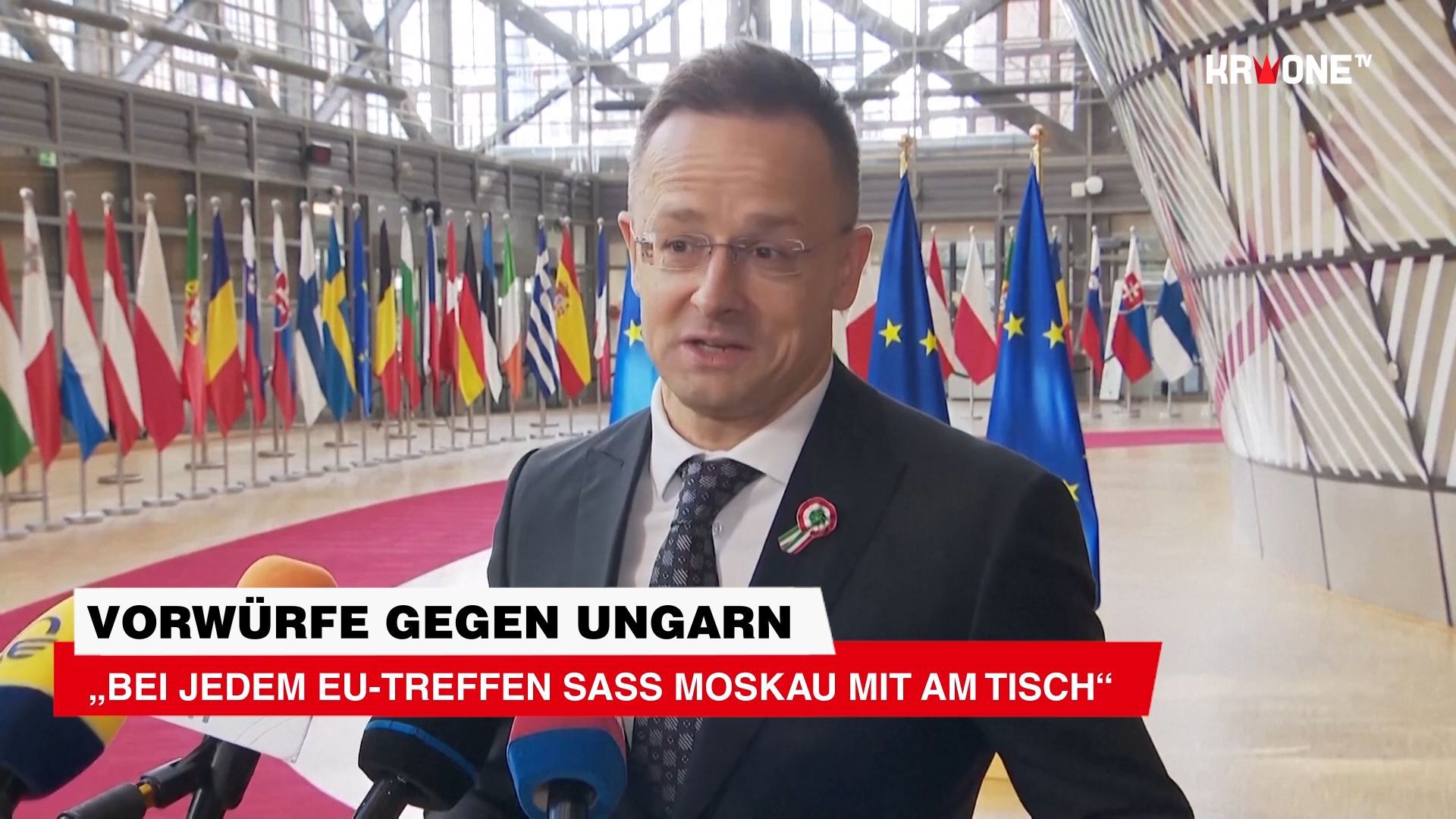 Video: Vorwürfe gegen Ungarn: „Bei jedem EU-Treffen saß Moskau mit am Tisch“