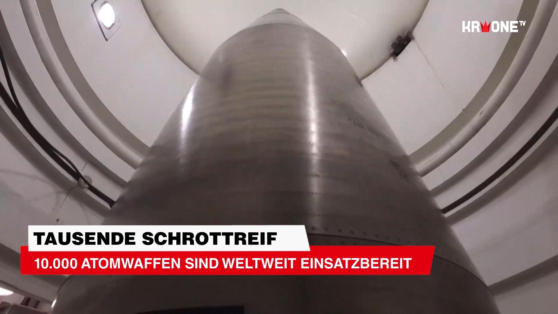 Video: Tausende schrottreif ++ Fast 10.000 Atomwaffen sind weltweit einsatzbereit