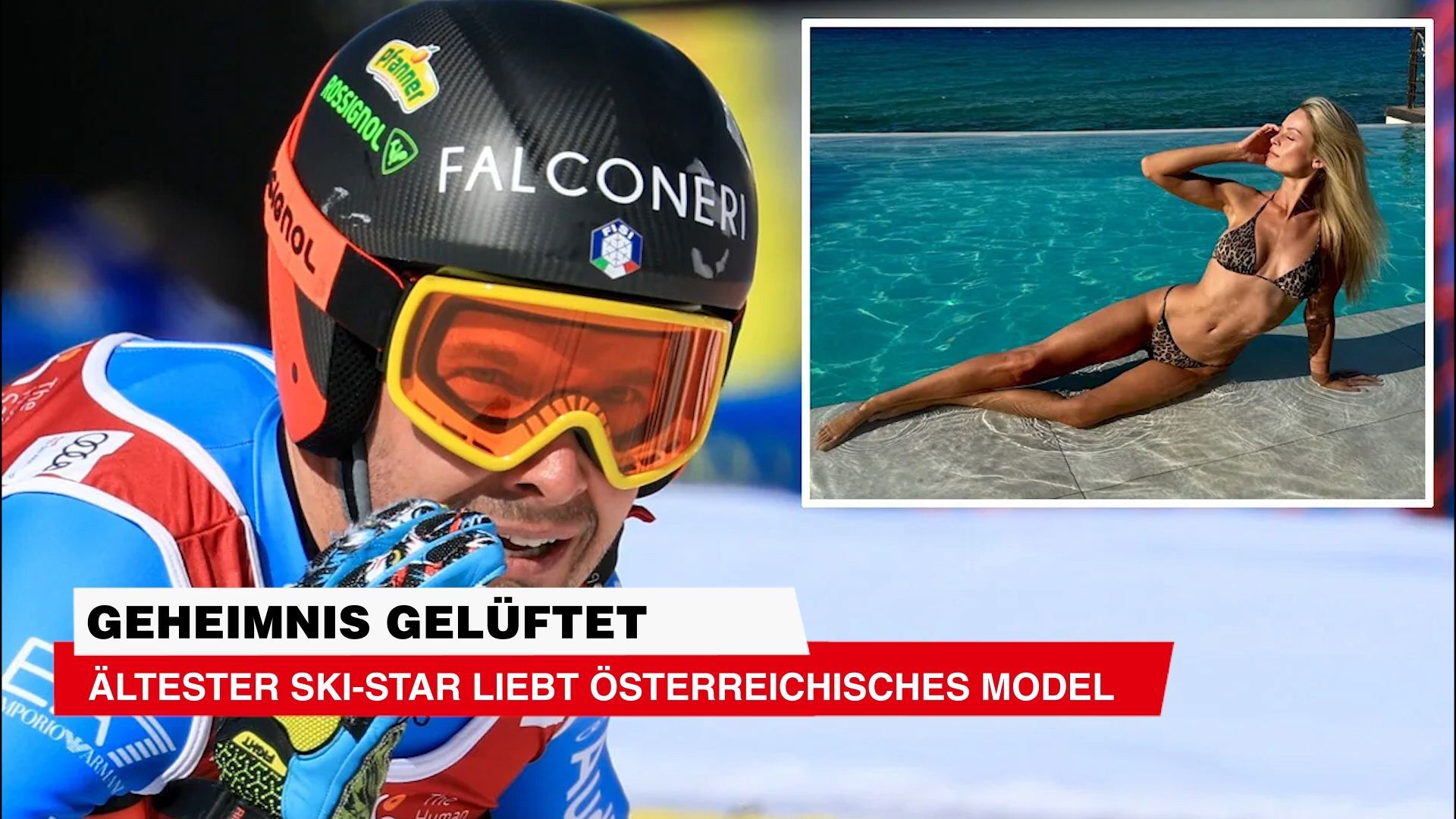 Oldest Ski Star Loves Austrian Model