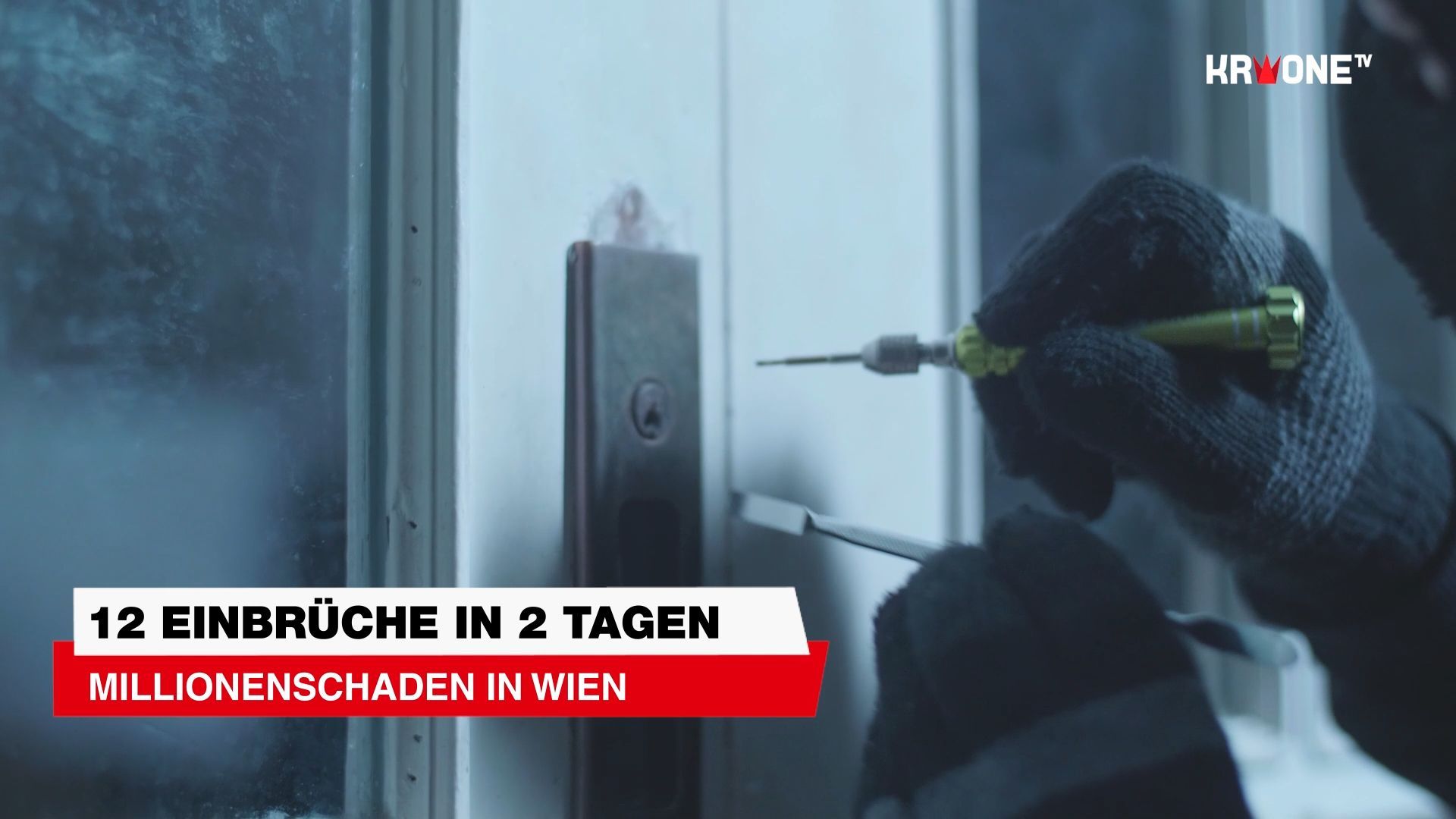Video: 12 Einbrüche in 2 Tagen: Millionenschaden in Wien