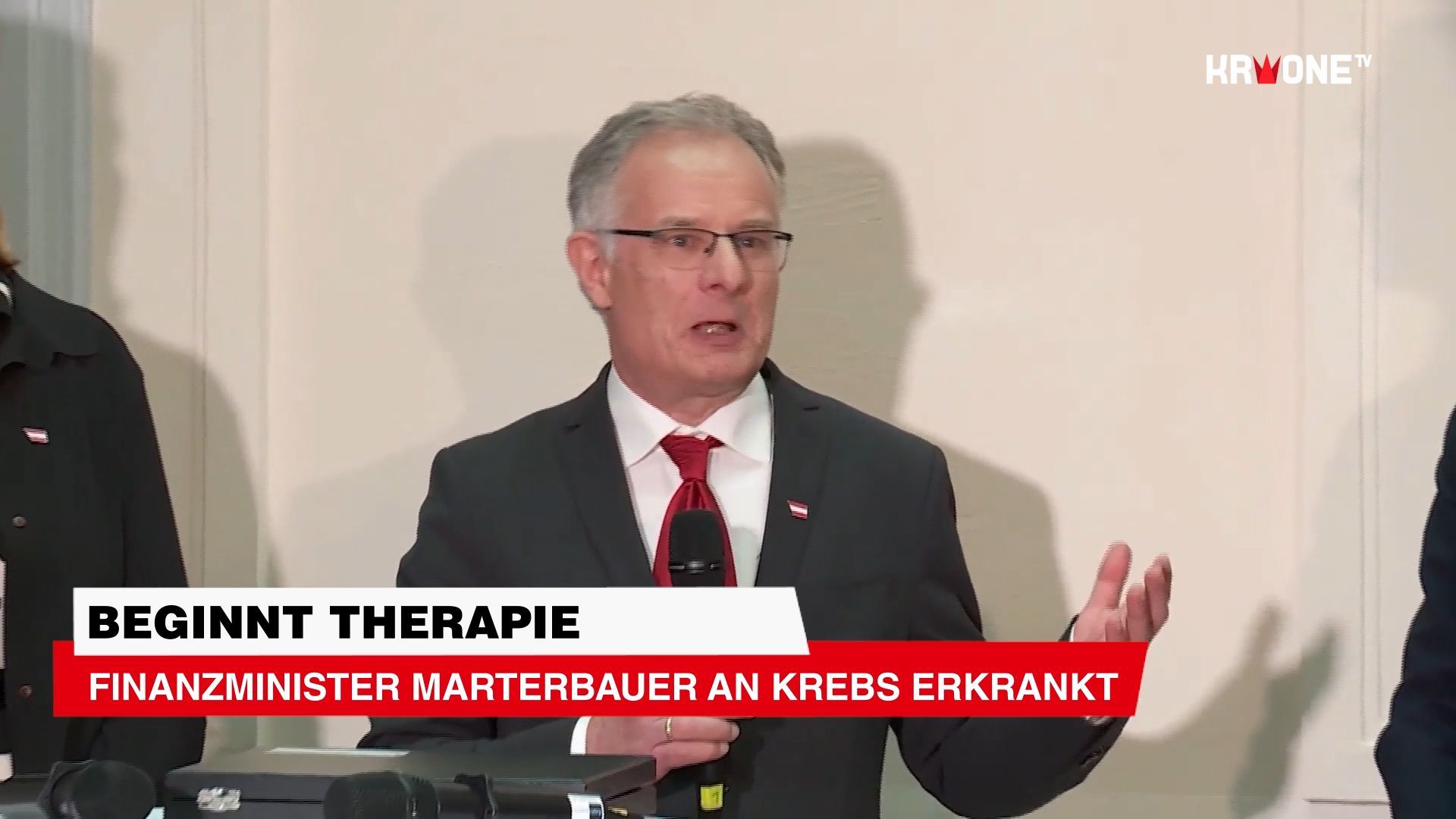 Finance Minister Marterbauer diagnosed with cancer