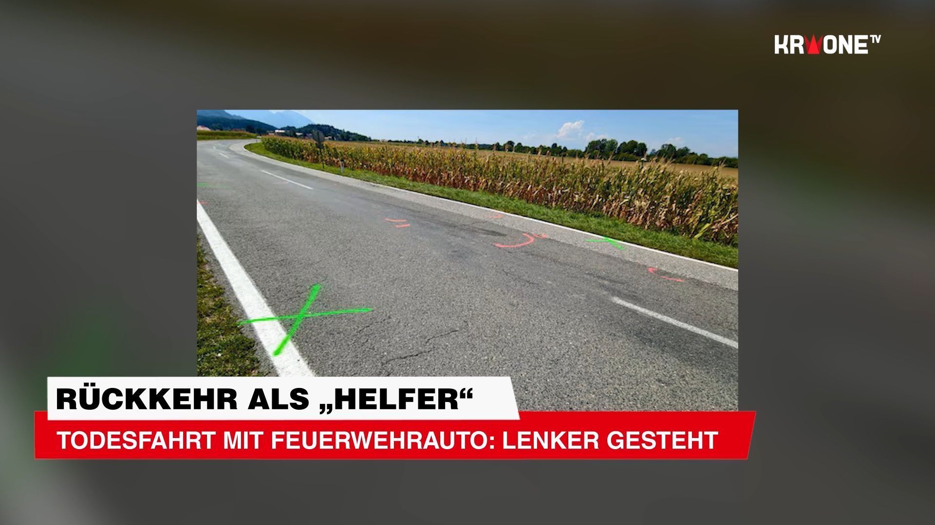 Video: Todesfahrt mit Feuerwehrauto: Lenker gesteht