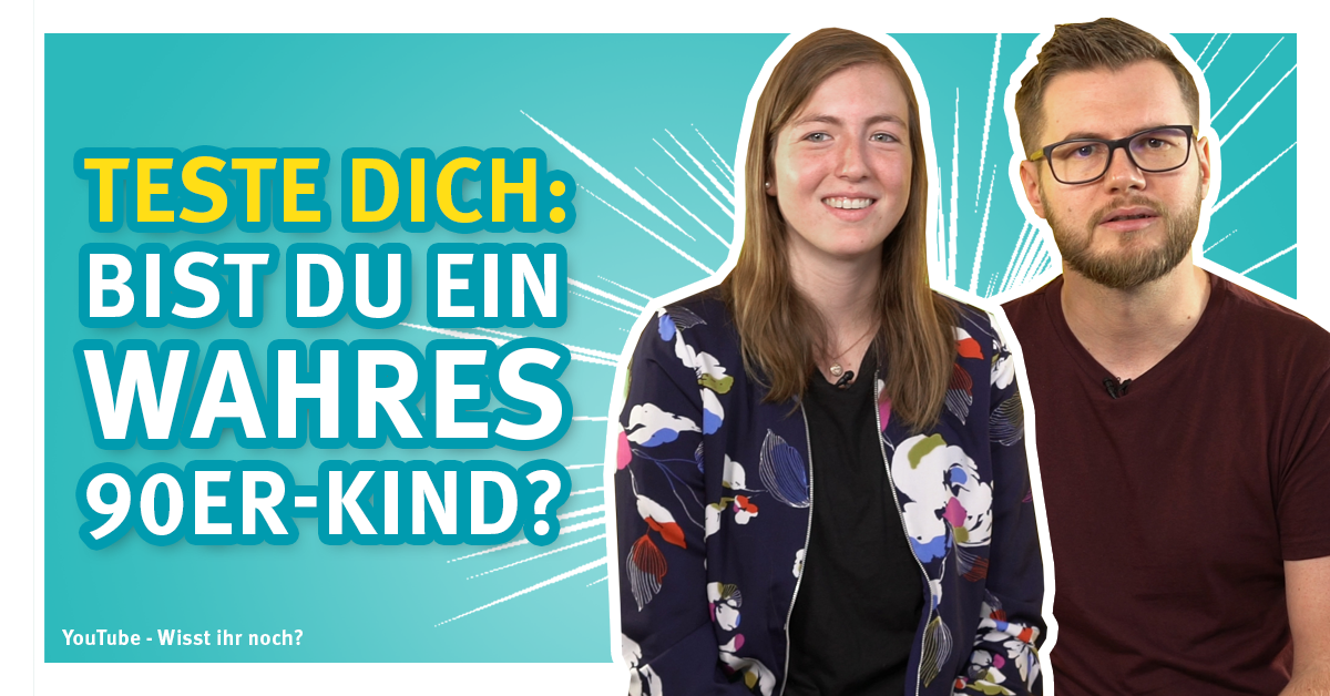 Teste dich - Bist du ein wahres 90er-Kind?