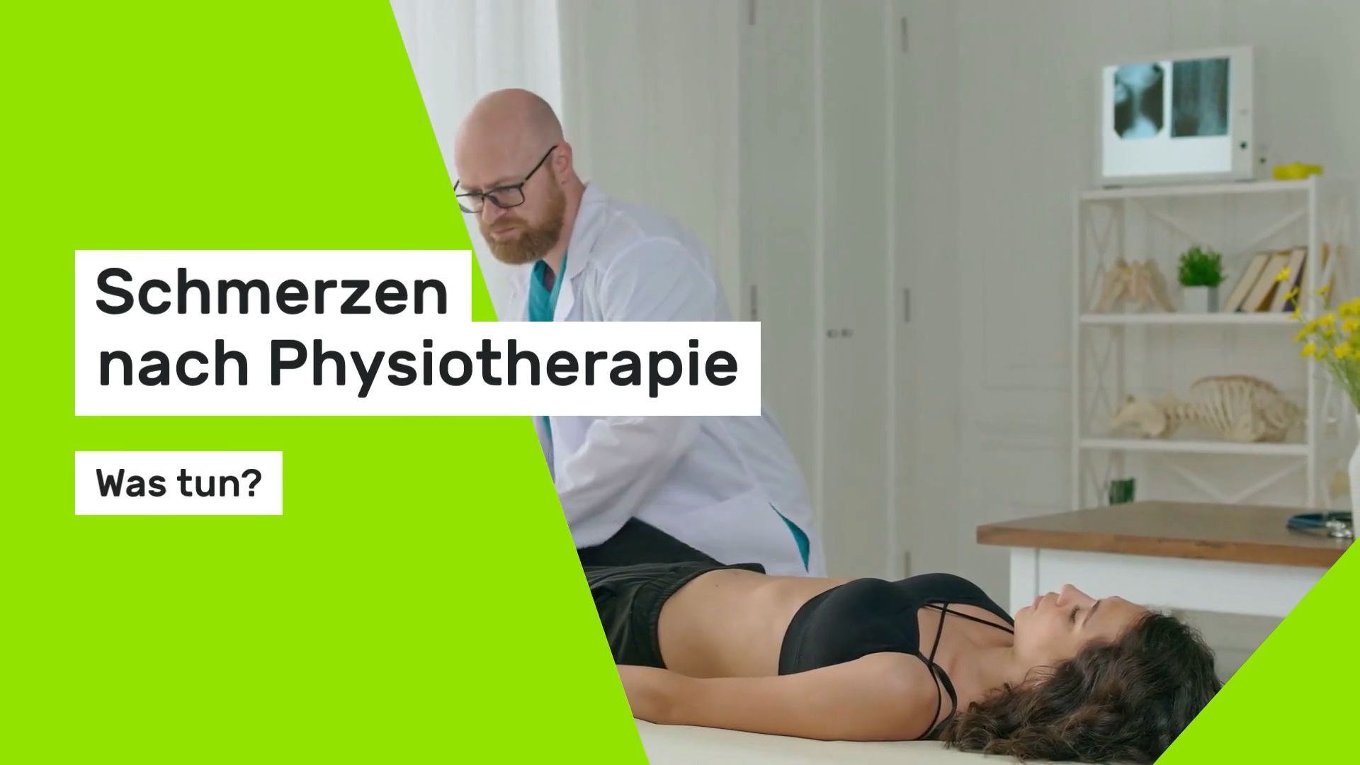 Schmerzen nach Physiotherapie: Was tun?