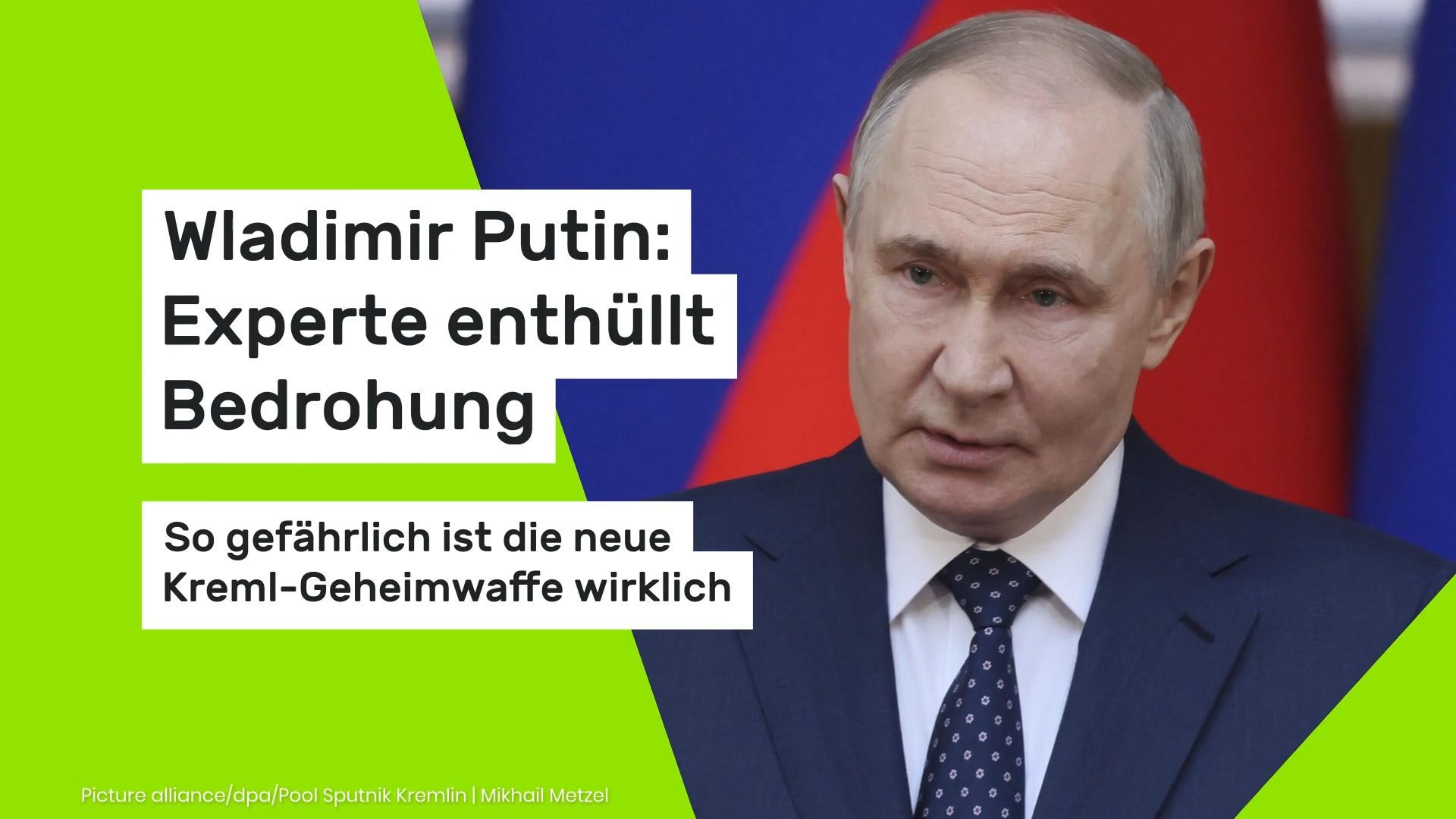 Video: Wladimir Putin: Experte enthüllt Bedrohung: So gefährlich ist die neue Kreml-Geheimwaffe wirklich