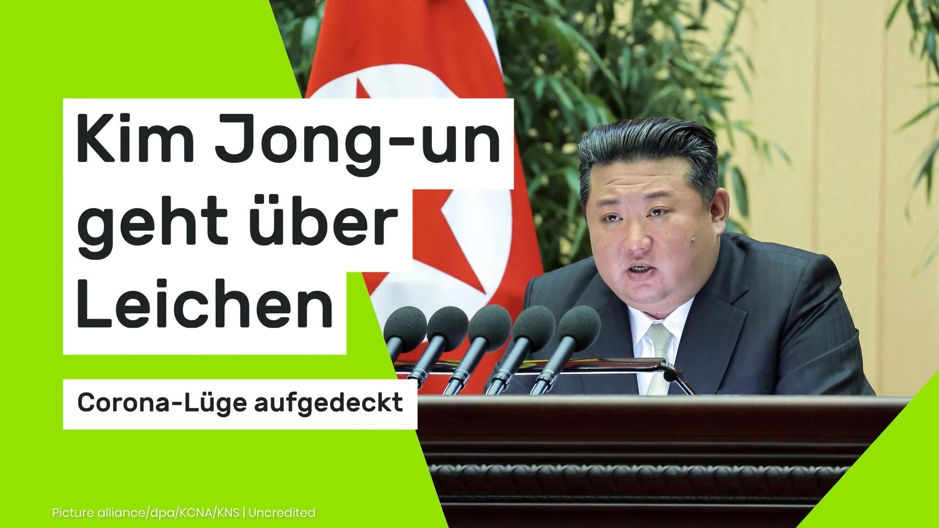 Video: Kim Jong-un geht über Leichen - Corona-Lüge aufgedeckt