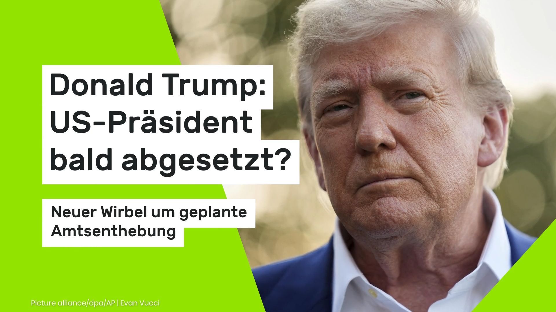 Video: Donald Trump: US-Präsident bald abgesetzt? Neuer Wirbel um geplante Amtsenthebung