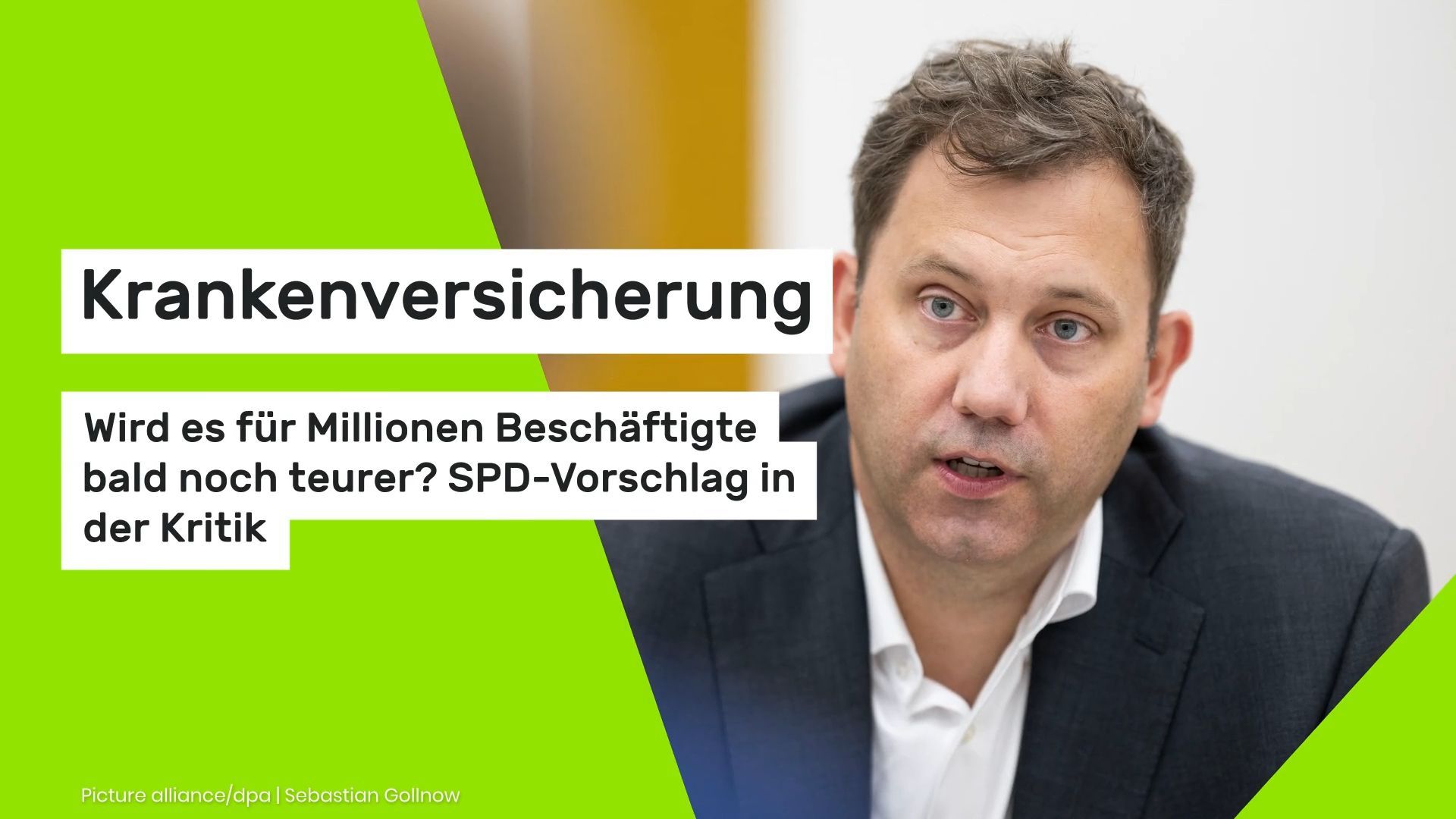 Krankenversicherung: Wird es für Millionen Beschäftigte bald noch teurer? SPD-Vorschlag in der Kritik