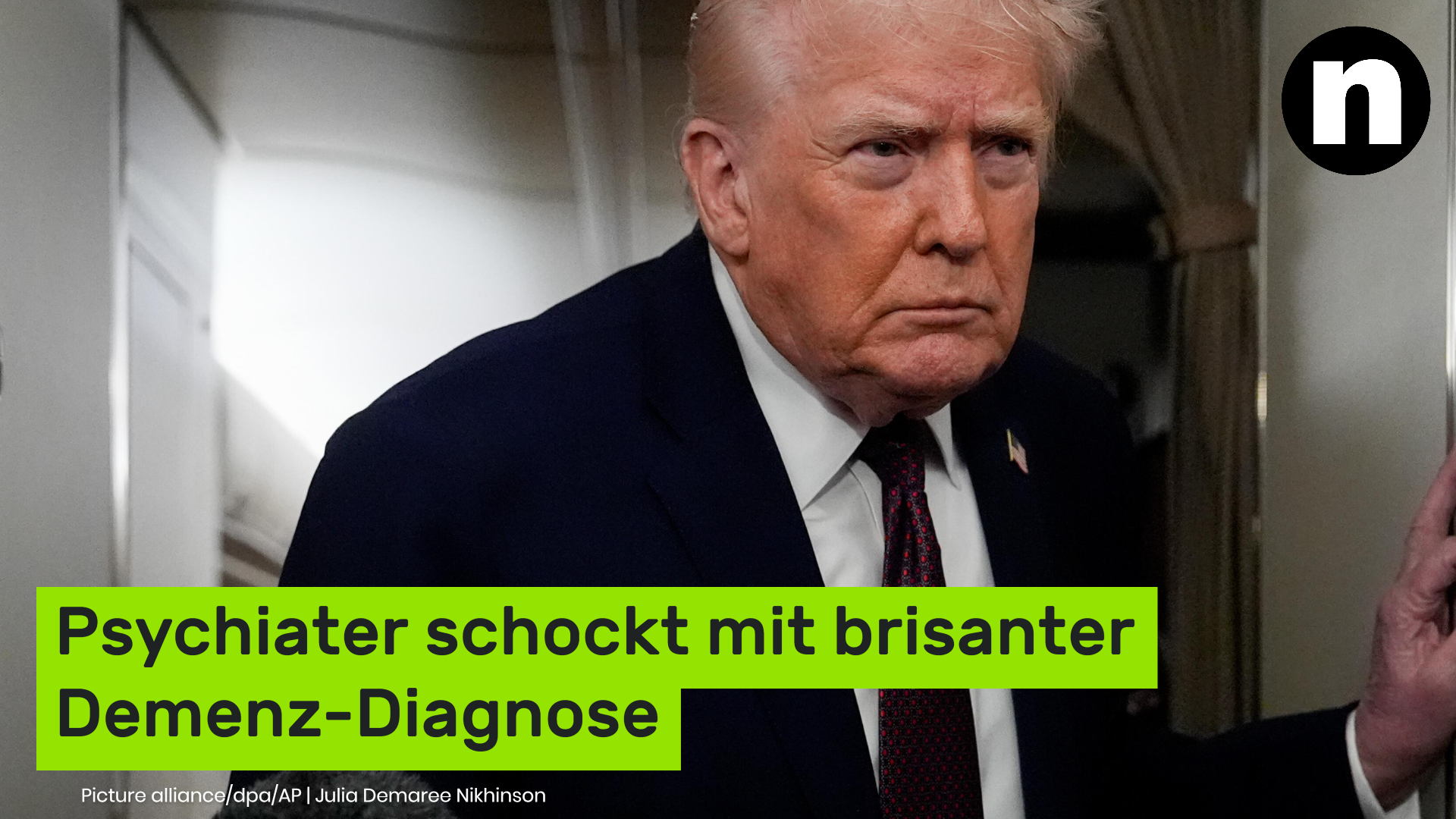 Video: Donald Trump: "Nicht mehr derselbe Mann" - Psychiater mit brisanter Demenz-Diagnose