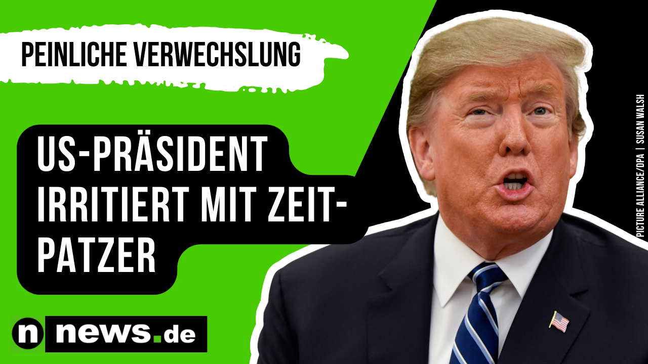 Video: Donald Trump: Trump verwechselt Monate mit Jahren – US-Präsident irritiert mit Zeit-Patzer