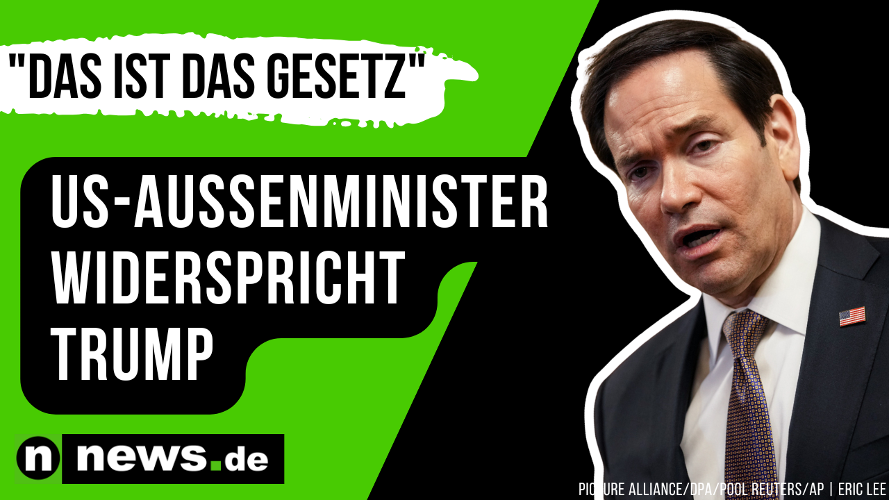 Video: Marco Rubio: US-Außenminister widerspricht Trump - "Das ist das Gesetz"