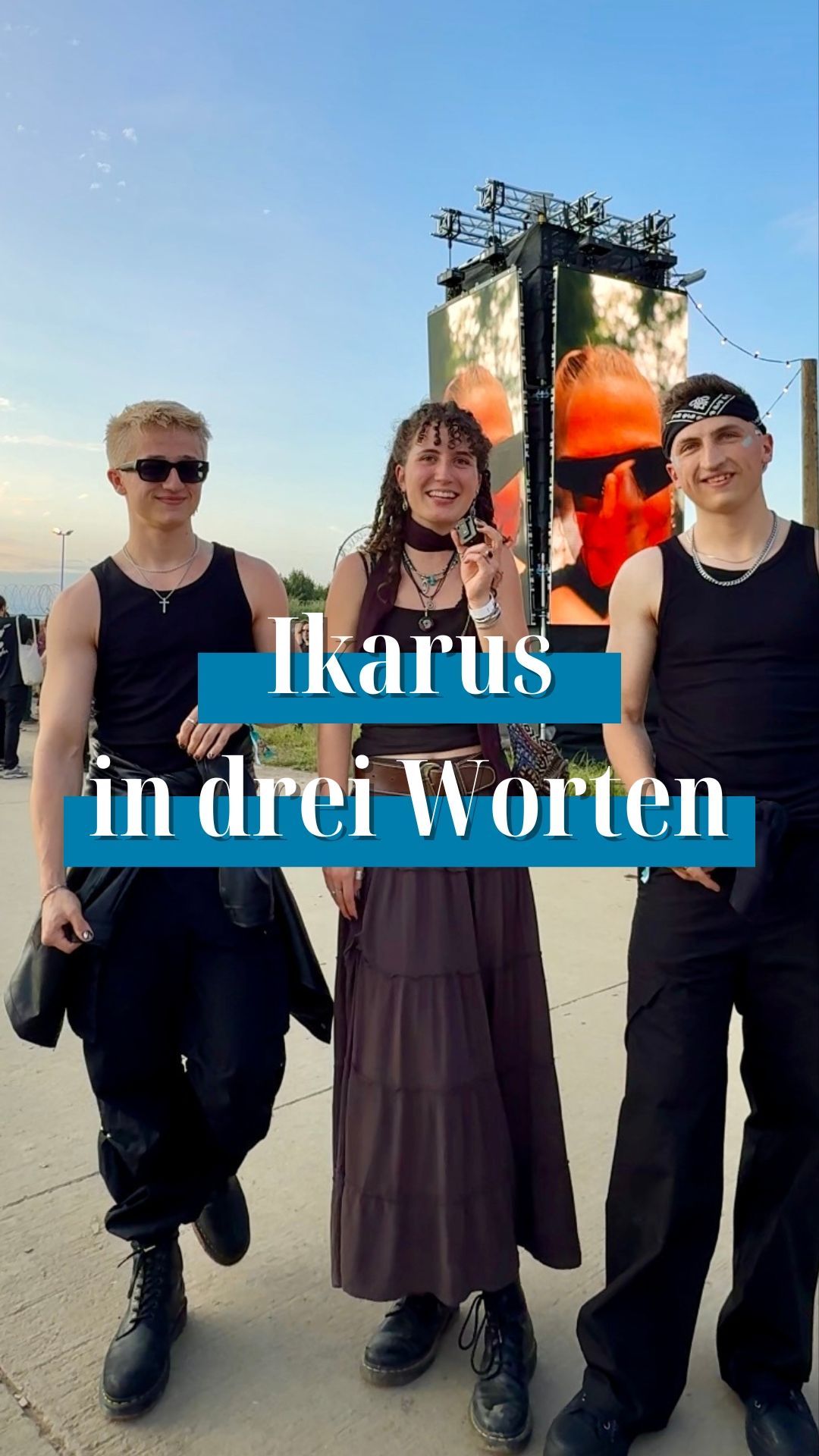 What is the Ikarus Festival for you in three words? We asked visitors on the site