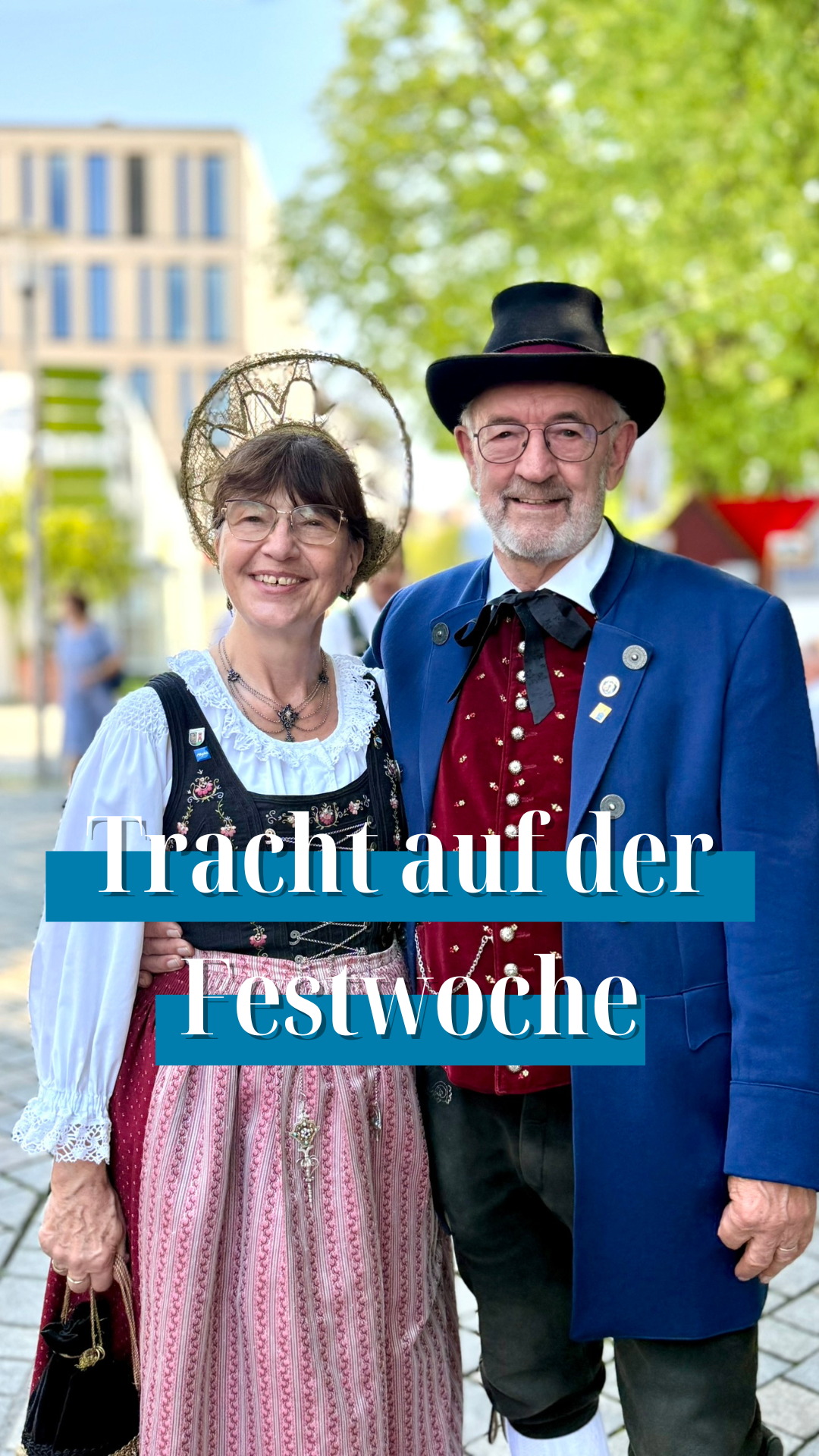 Fashion trends and traditional Allgäu costume at the festival week in Kempten
