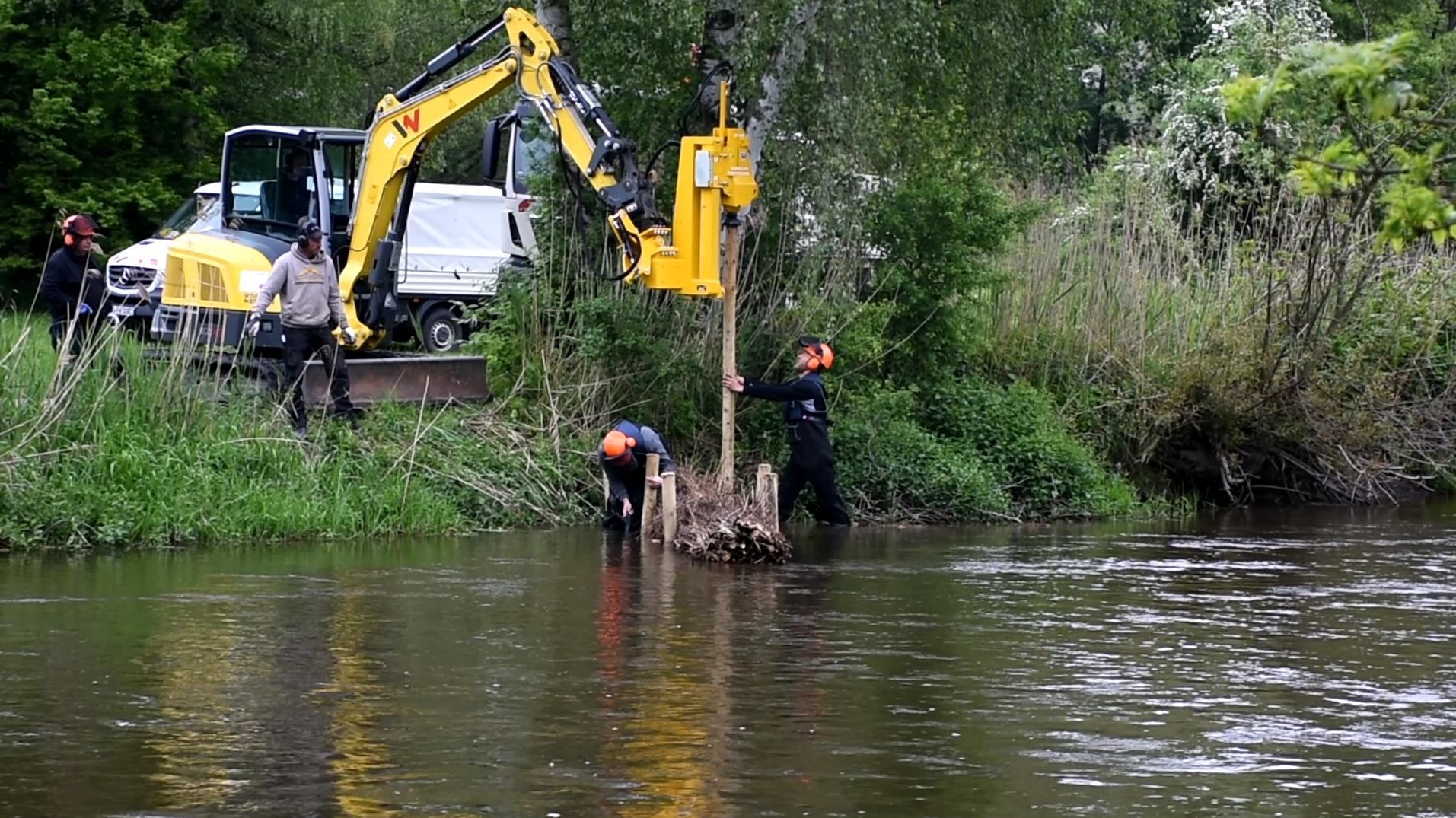 Wasserwirtschaftsamt bindet aus Weiden Schutz für Altmühl