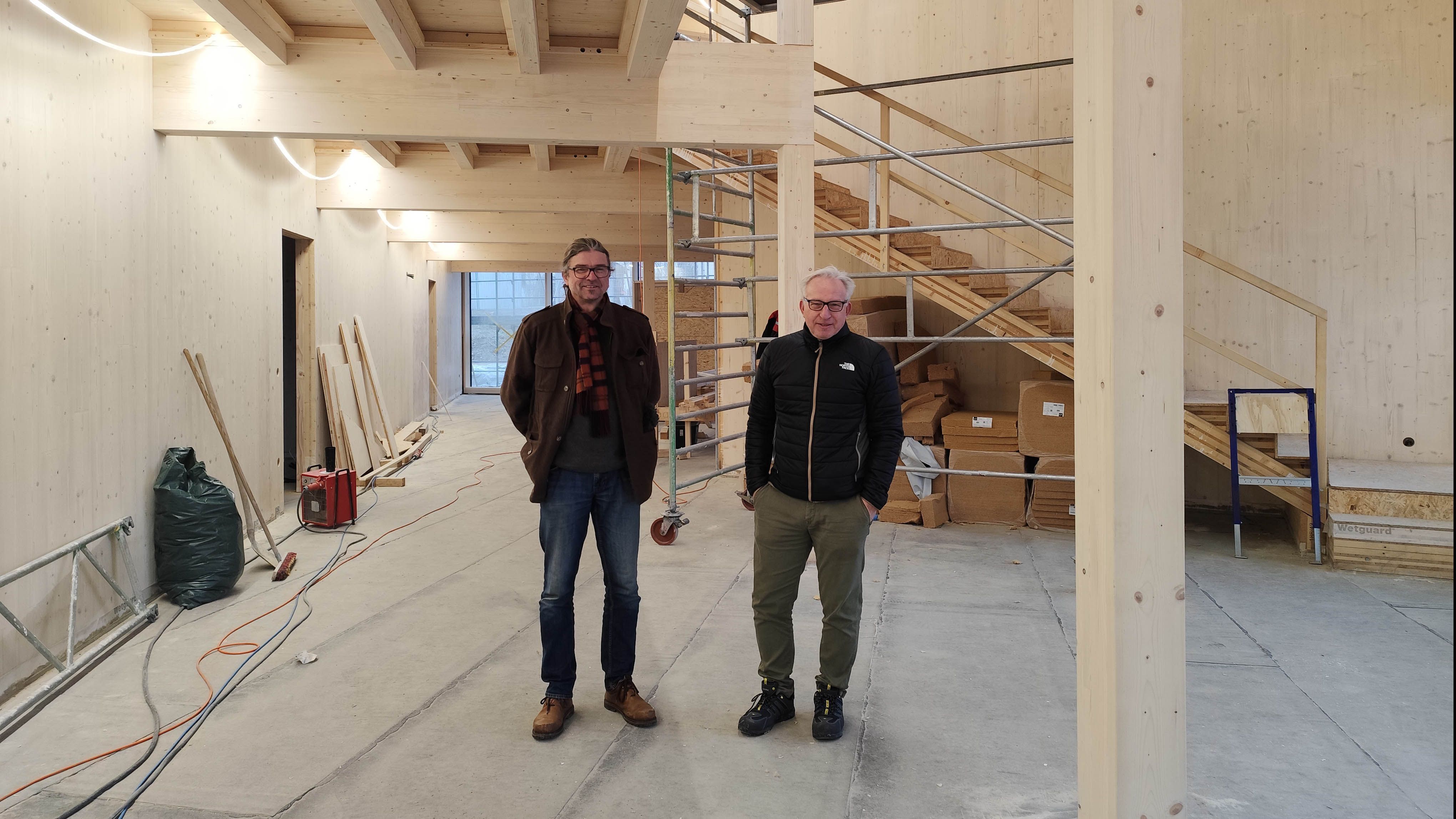 Baustellenbesuch: Neue Kita an der Donauwörtherstraße