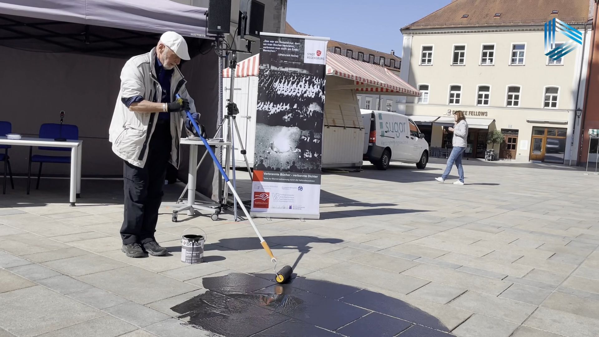 Video: Gedenkveranstaltung zur Bücherverbrennung in Regensburg