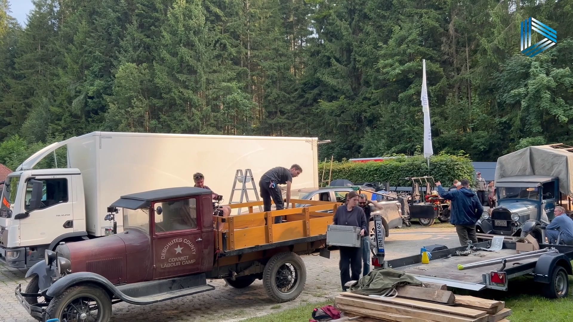 Visit to the Hollywood set in the Bavarian Forest