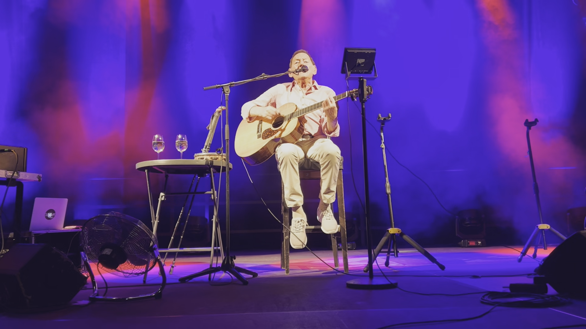 Wolfgang Ambros in der Oberpfalzhalle