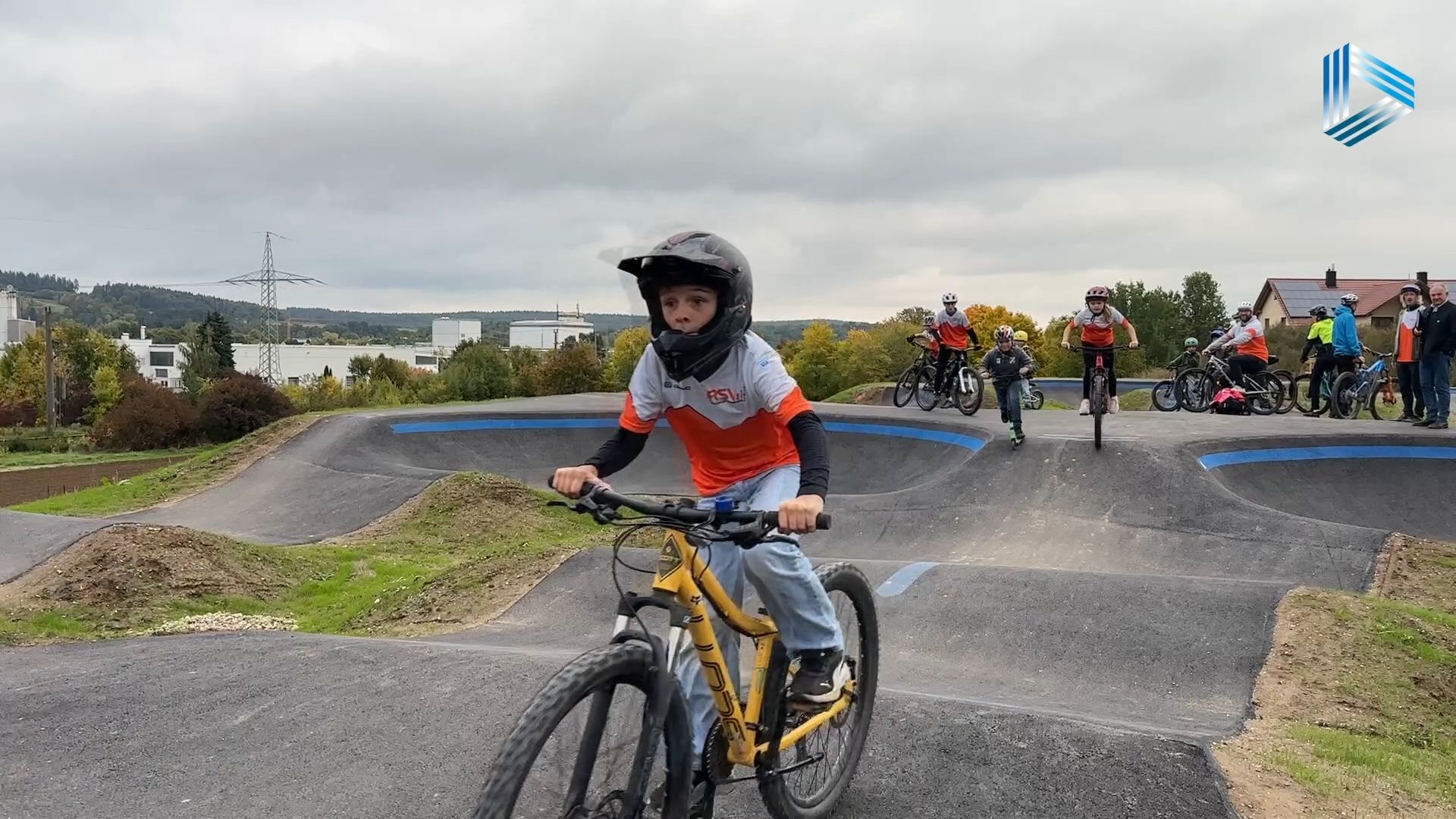 Pumptrack in Saal opened