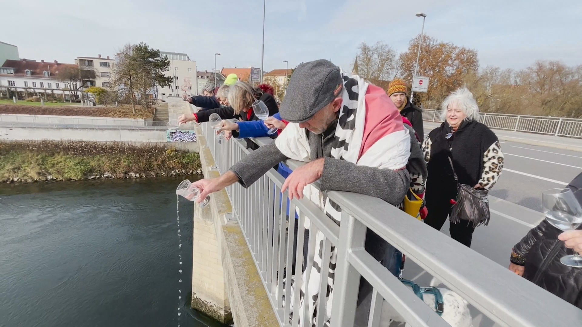 Video: Kunstaktion von Ludwig Hauser