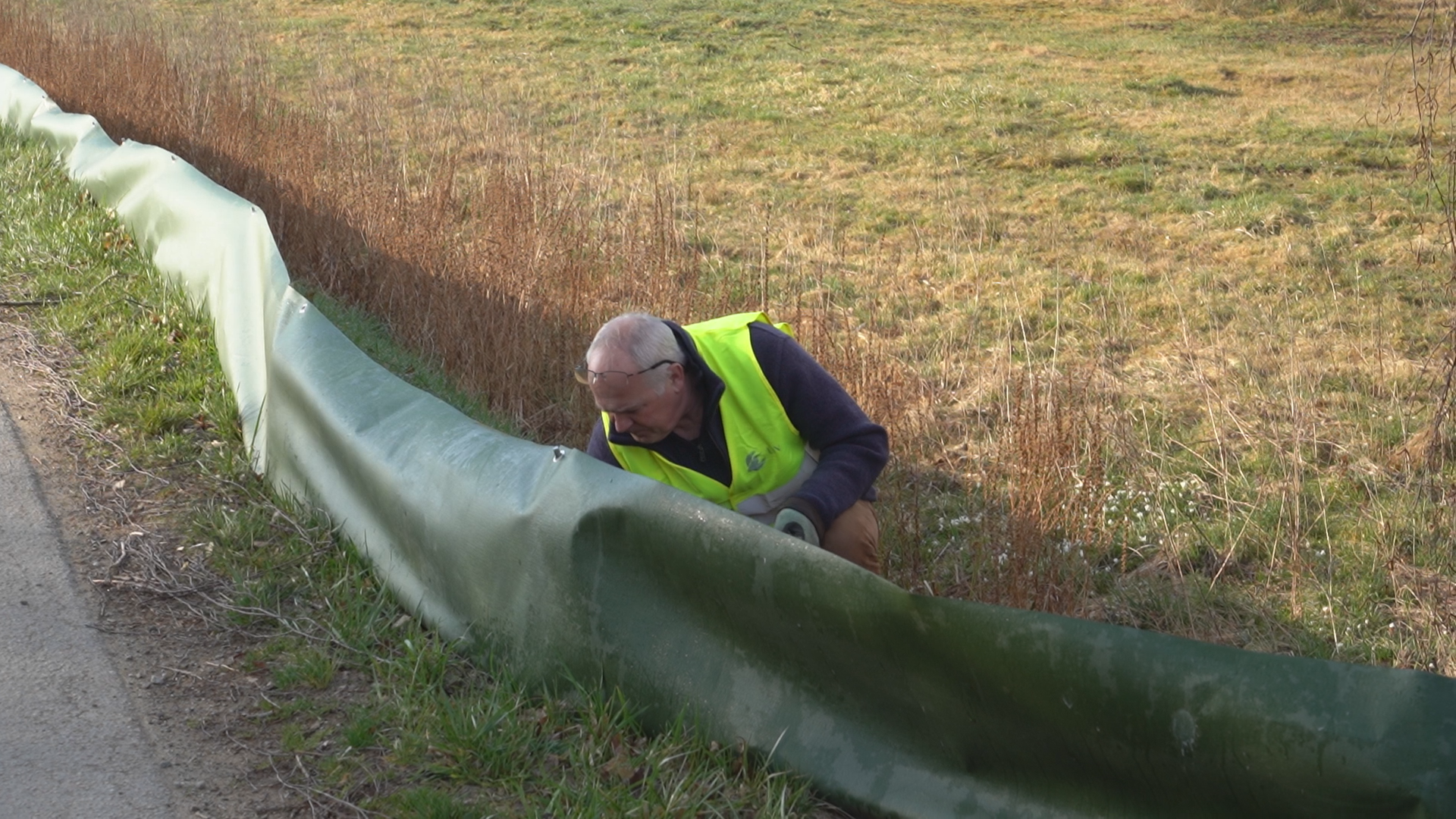 Video: Früh unterwegs für Kröte & Co.: Kontrollfahrt mit dem LBV Cham