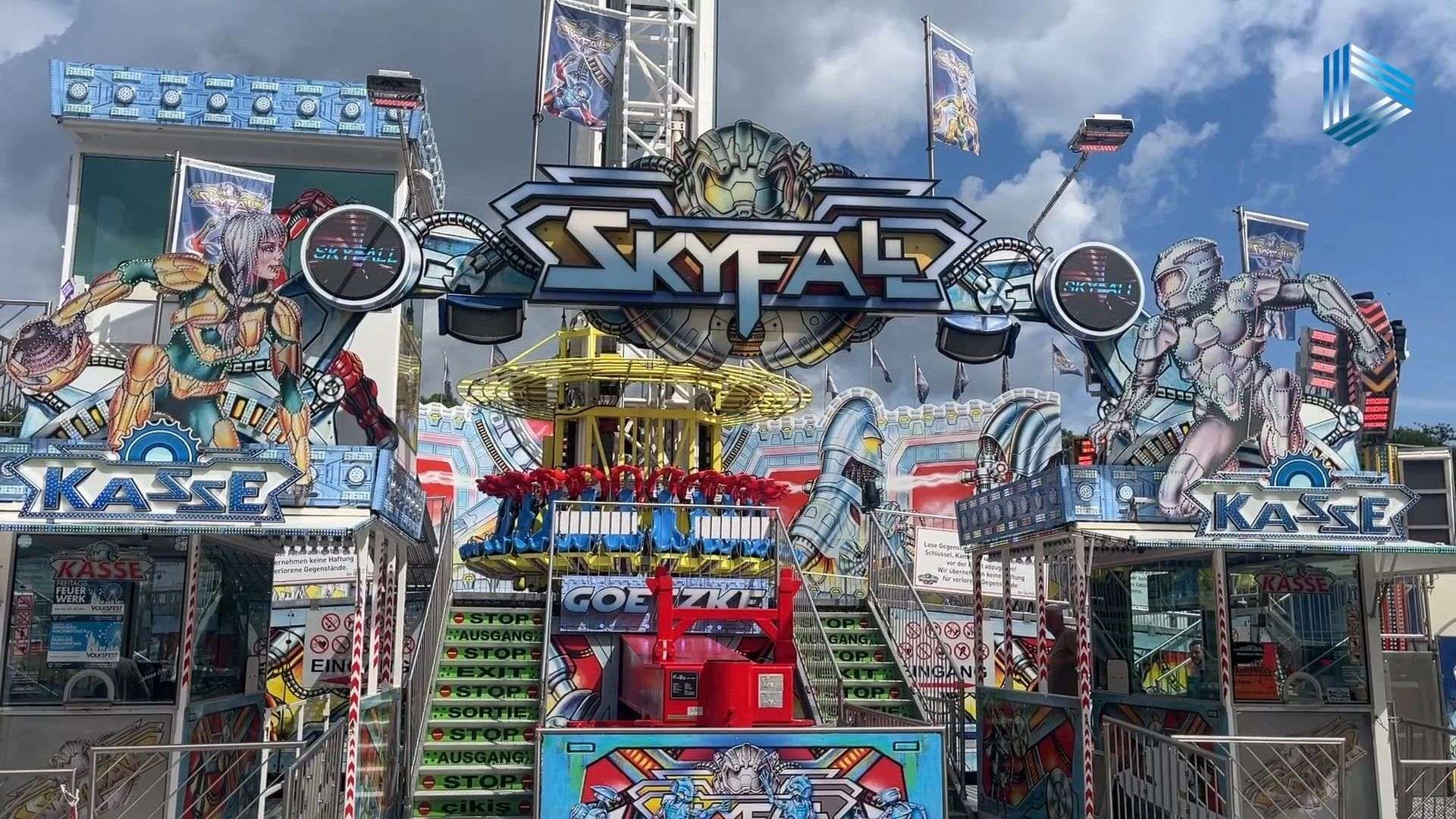 Video: Beim diesjährigen Pfingstvolksfest geht es hoch hinaus.