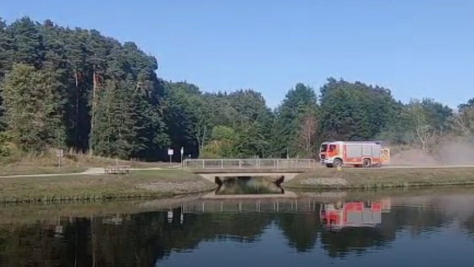 Video: Waldbrand zwischen Main-Donau-Kanal und Rothsee
