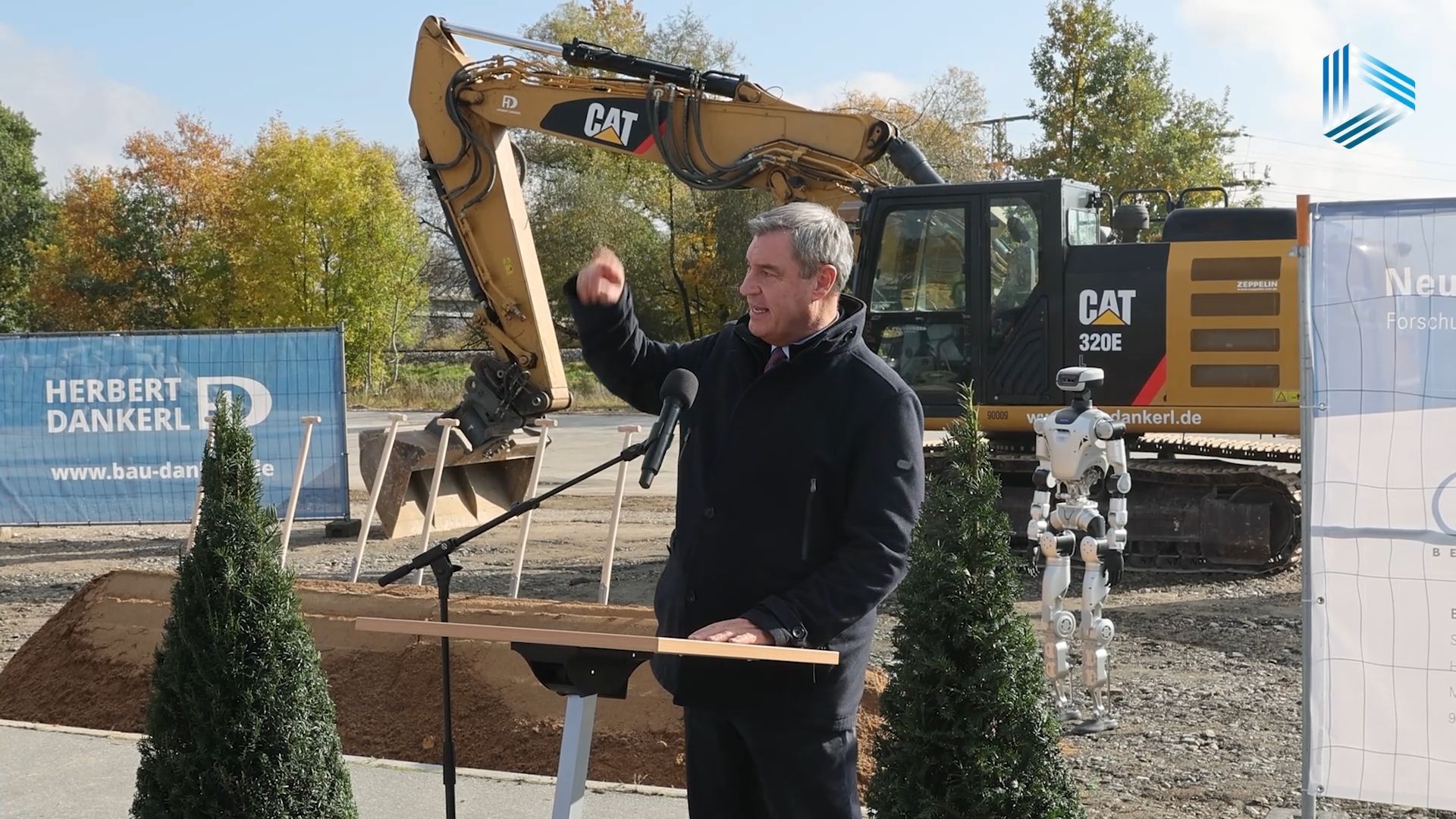 Video: Doppelspatenstich in Cham