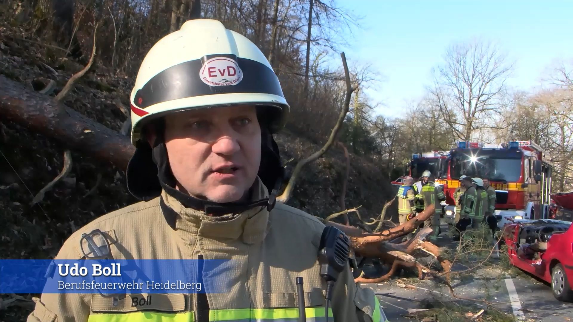 PRessesprecher der Feuerweh im Interview