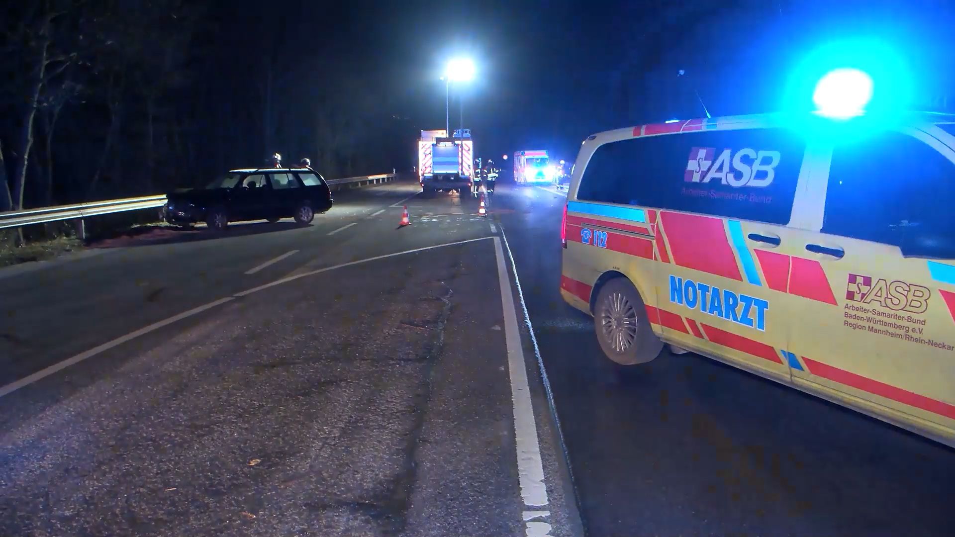 Video: 19-Jähriger verursacht Crash auf L536 bei Schriesheim – 55-jährige verletzt!