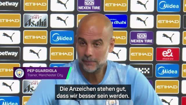 Kader zu groß? Guardiola: 