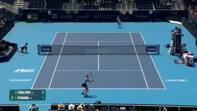 Highlights: Sabalenka fails against Rybakina